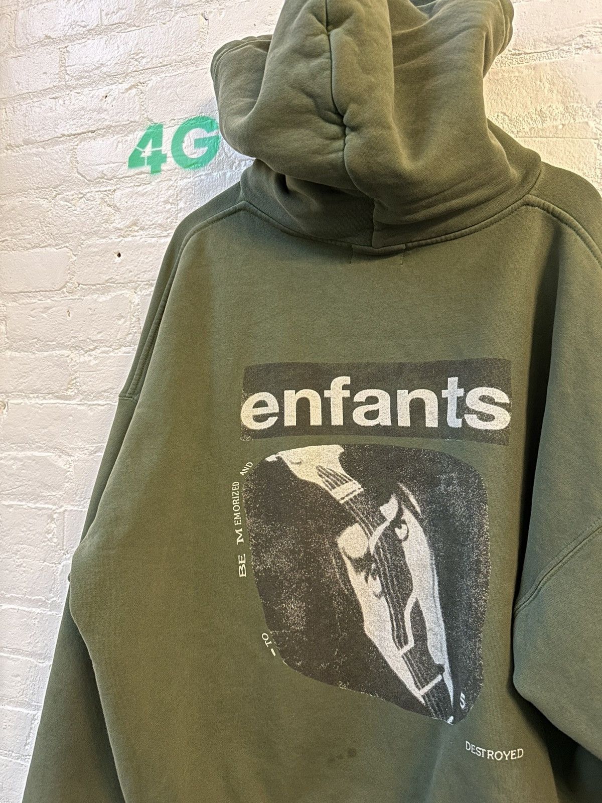 Enfants Riches Deprimes ENFANTS RICHES DEPRIMES MEMORIZED HOODIE Size US L / EU 52-54 / 3 - 4 Thumbnail