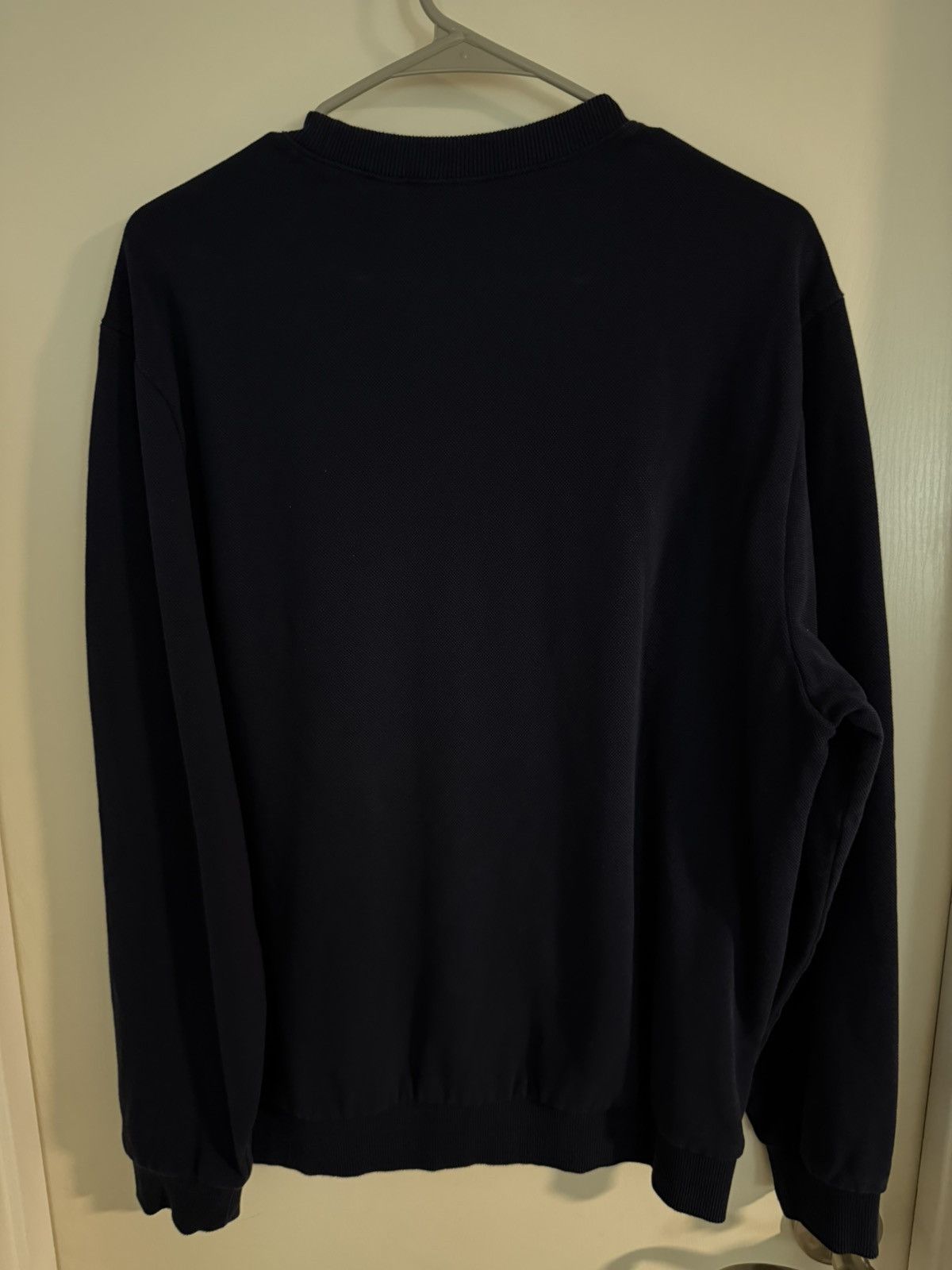 Lacoste × Supreme Supreme x Lacoste Navy Crewneck Size US L / EU 52-54 / 3 - 3 Thumbnail