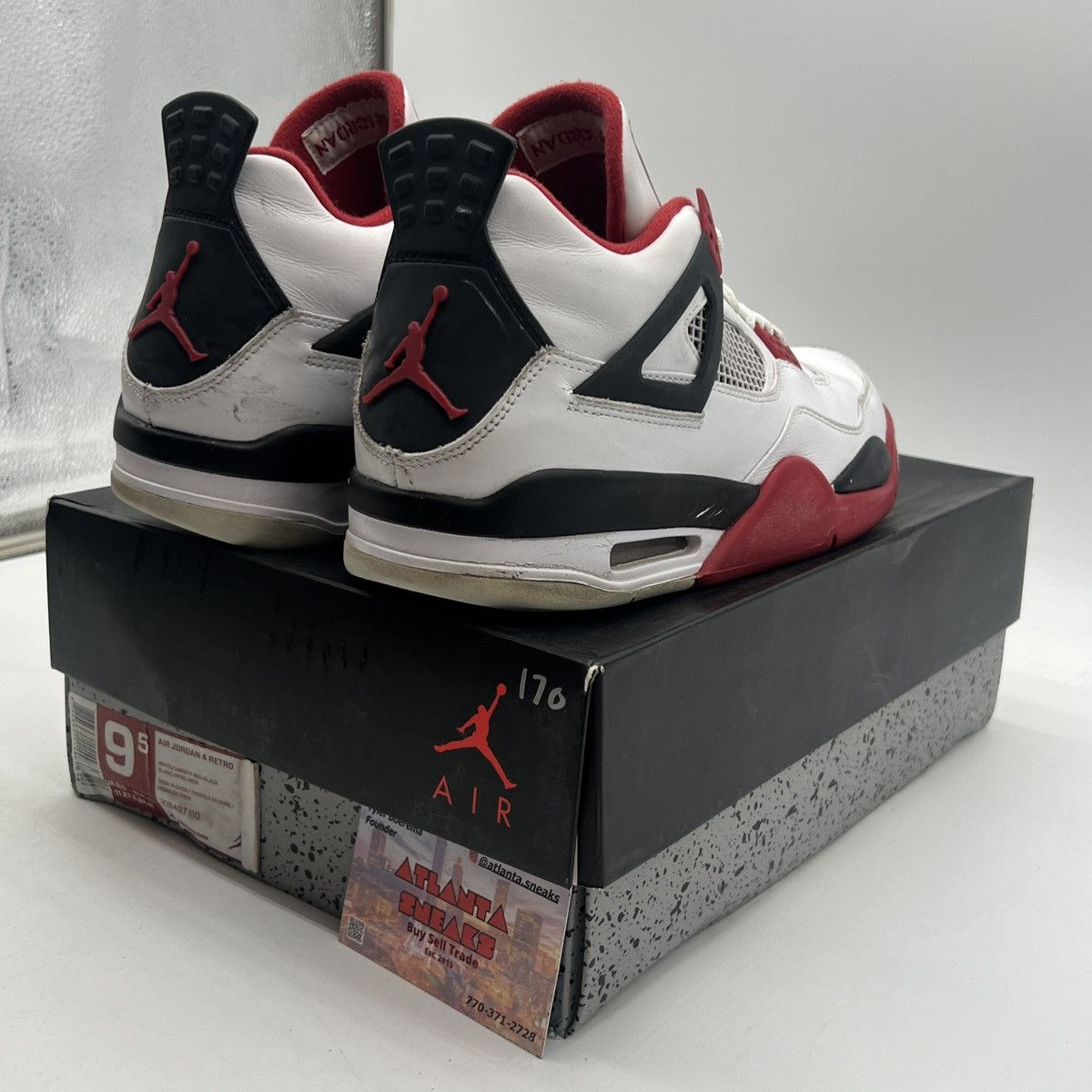 Jordan Brand Air Jordan 4 fire red Size US 9.5 / EU 42-43 - 5 Thumbnail