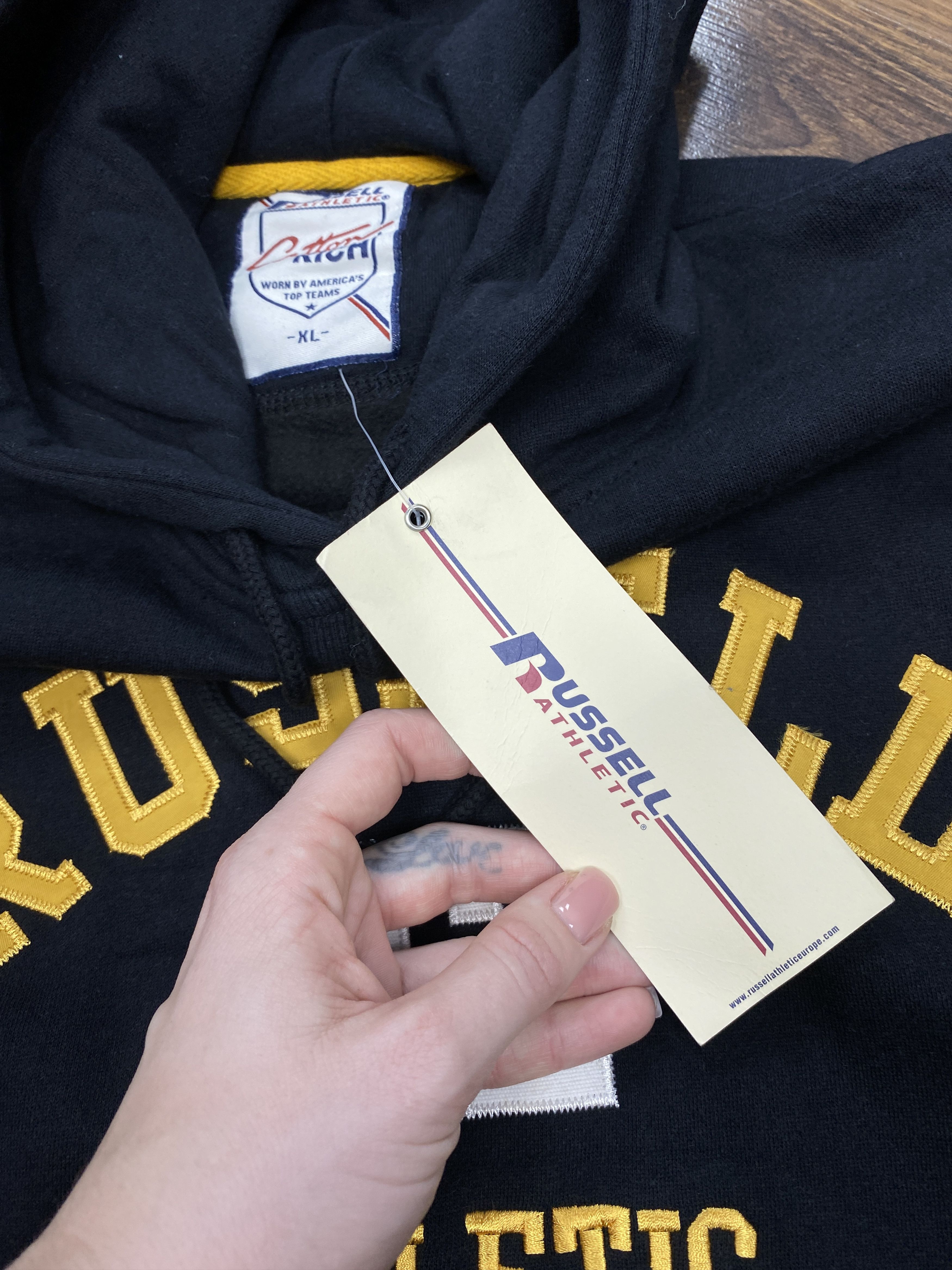 Russell Athletic NEW! Russell Athletic Mens Hoodie Size US XL / EU 56 / 4 - 3 Thumbnail
