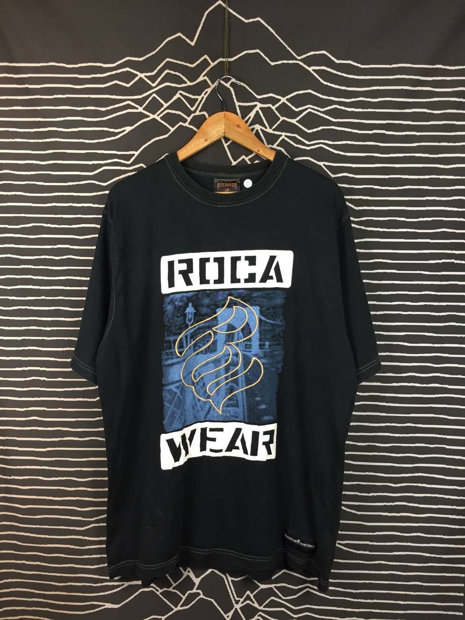 Rocawear Vtg Y2K Rocawear Jay Z Big Logo Baggy Hip Hop Style Tee Size US XL / EU 56 / 4 - 2 Thumbnail