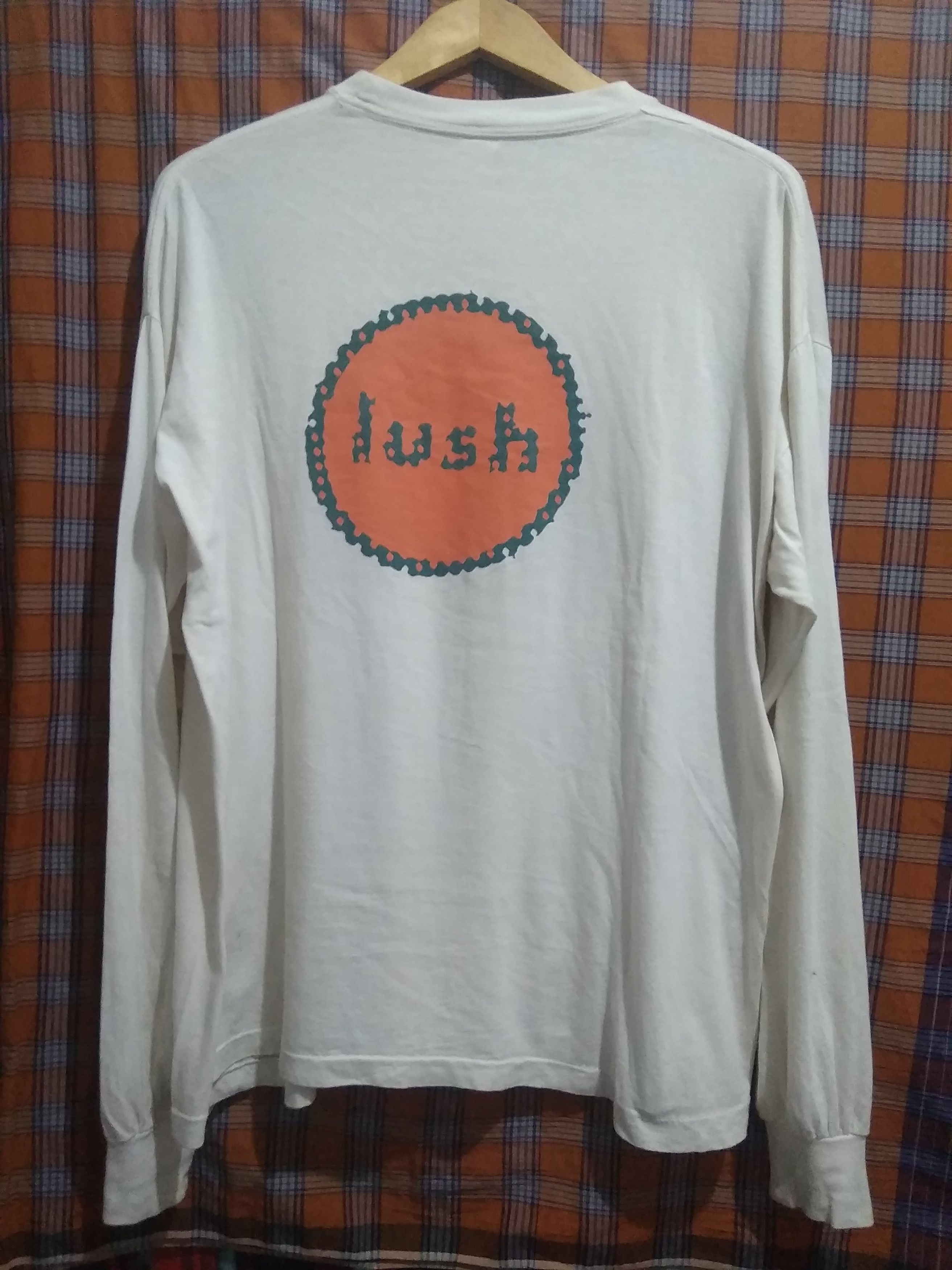 Band Tees OG Vtg 91 LUSH Shoegaze Cocteau twins my bloody valentine Size US XL / EU 56 / 4 - 5 Thumbnail