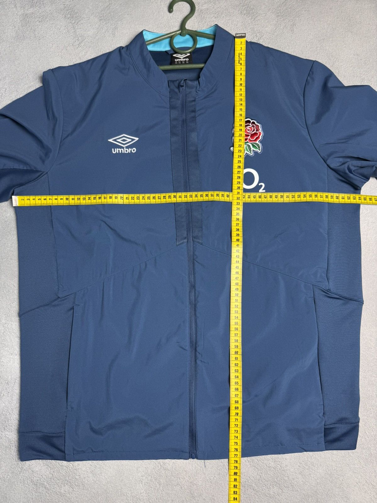 Umbro England O2 2022 2023 Training Rugby Track Jacket Umbro Size US XXL / EU 58 / 5 - 11 Thumbnail
