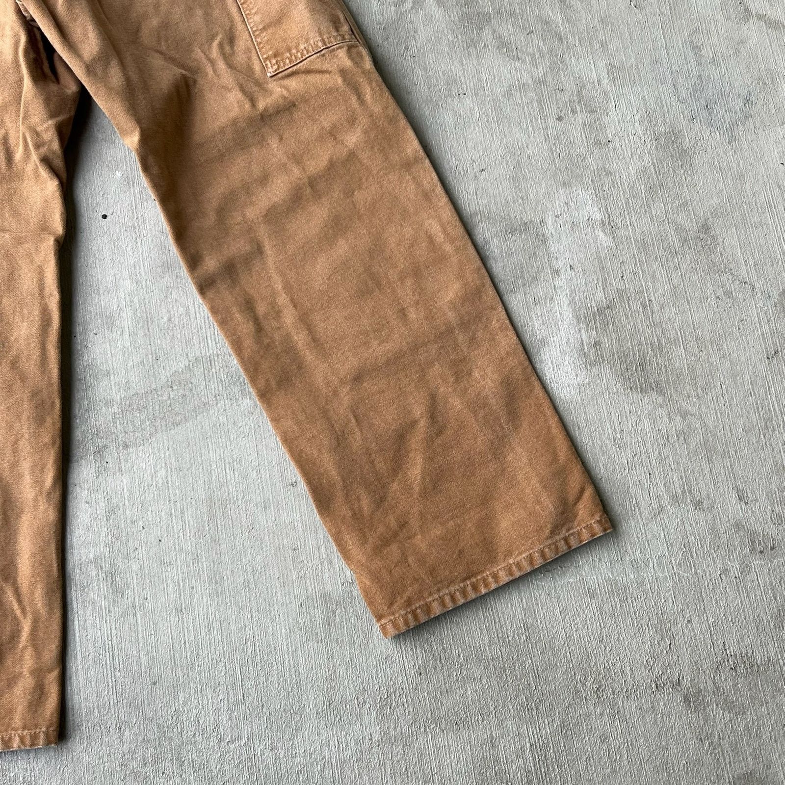 Carhartt × Vintage Carhartt brown double knee work wear carpenter pants Size US 32 / EU 48 - 7 Thumbnail