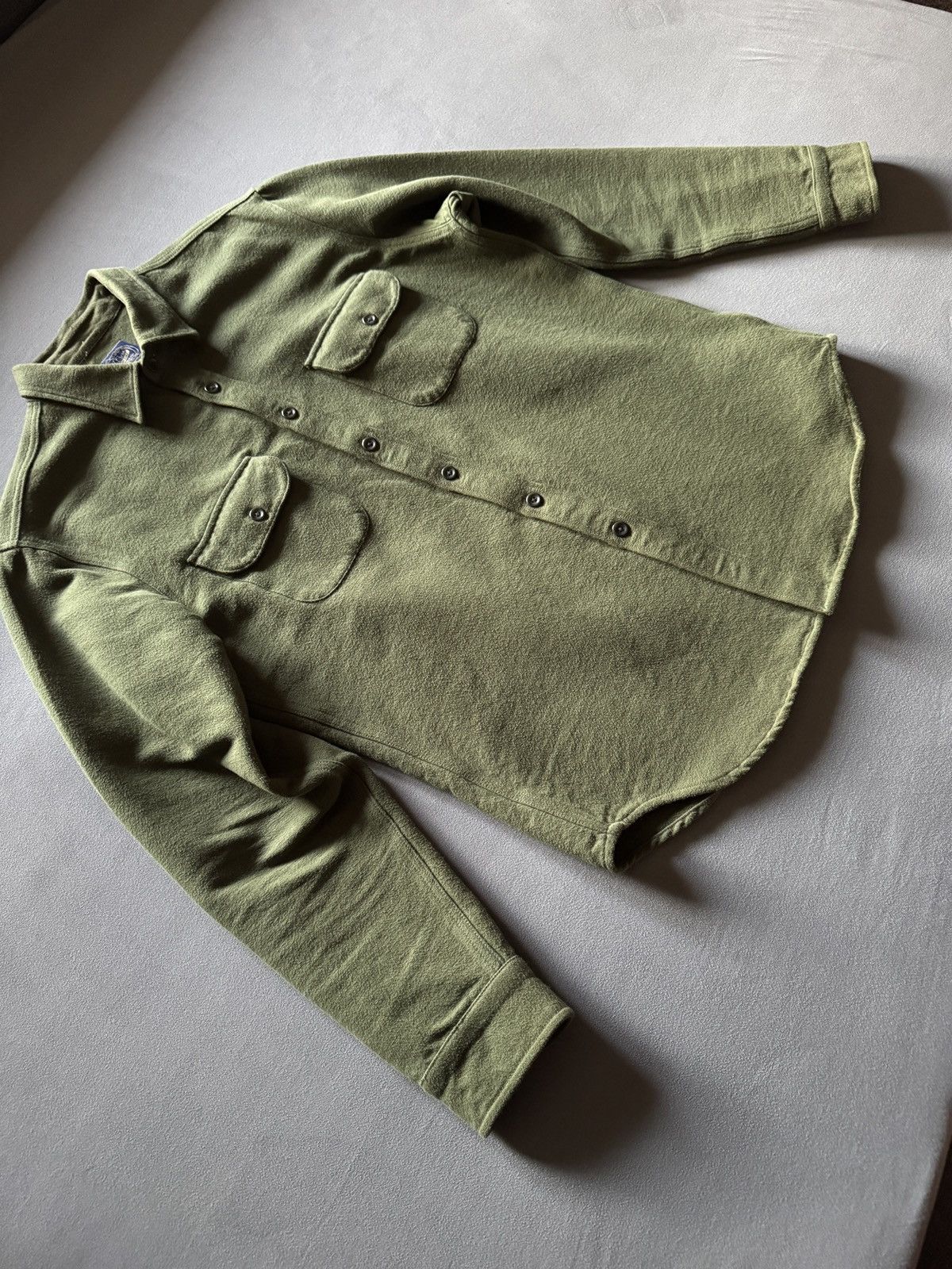 J.Crew J.Crew Heavyweight Chamois Workshirt Size US L / EU 52-54 / 3 - 2 Thumbnail