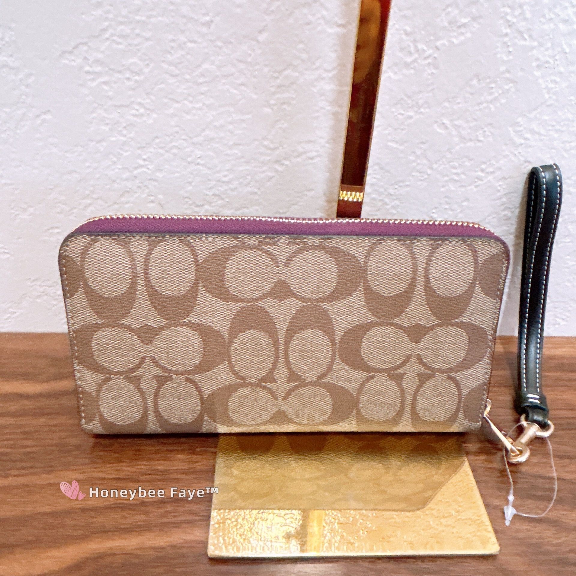 Coach Disney X Coach CC336 Long Zip Around Wallet Size ONE SIZE - 3 Thumbnail
