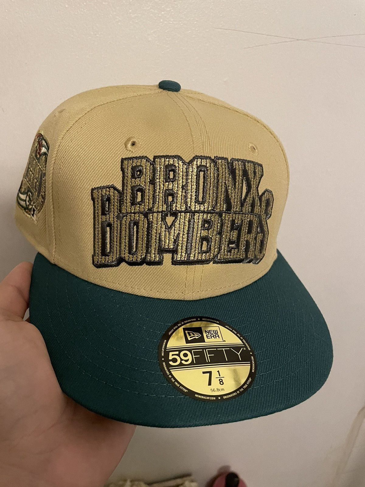 image of Myfitteds New York Yankees Bronx Bombers Subway Series Patch in Green, Men's