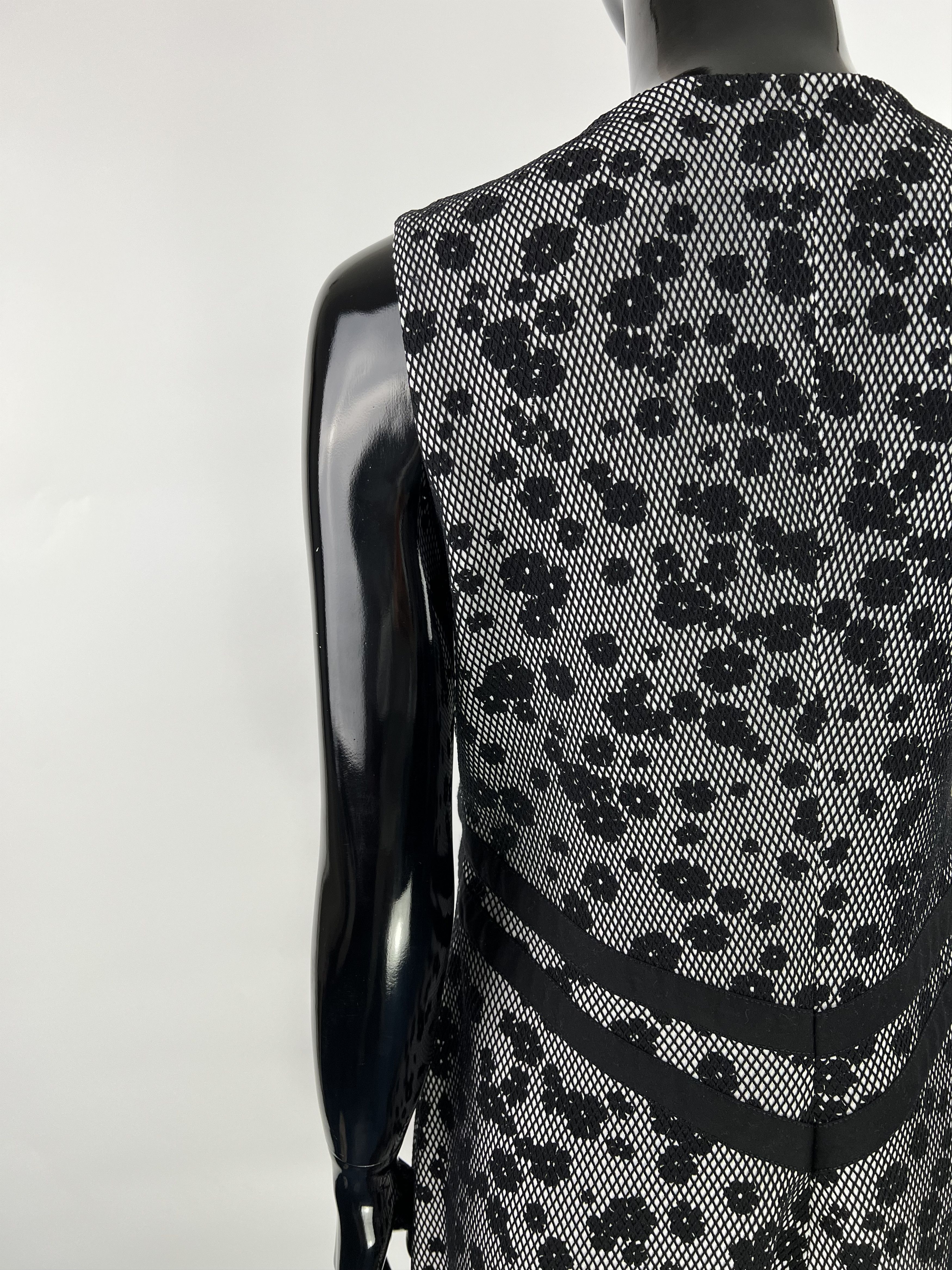 DOROTHEE SCHUMACHER Dorothee Schumacher Mesh Floral Print Sleeveless Dress M/L Size M / US 6-8 / IT 42-44 - 7 Thumbnail