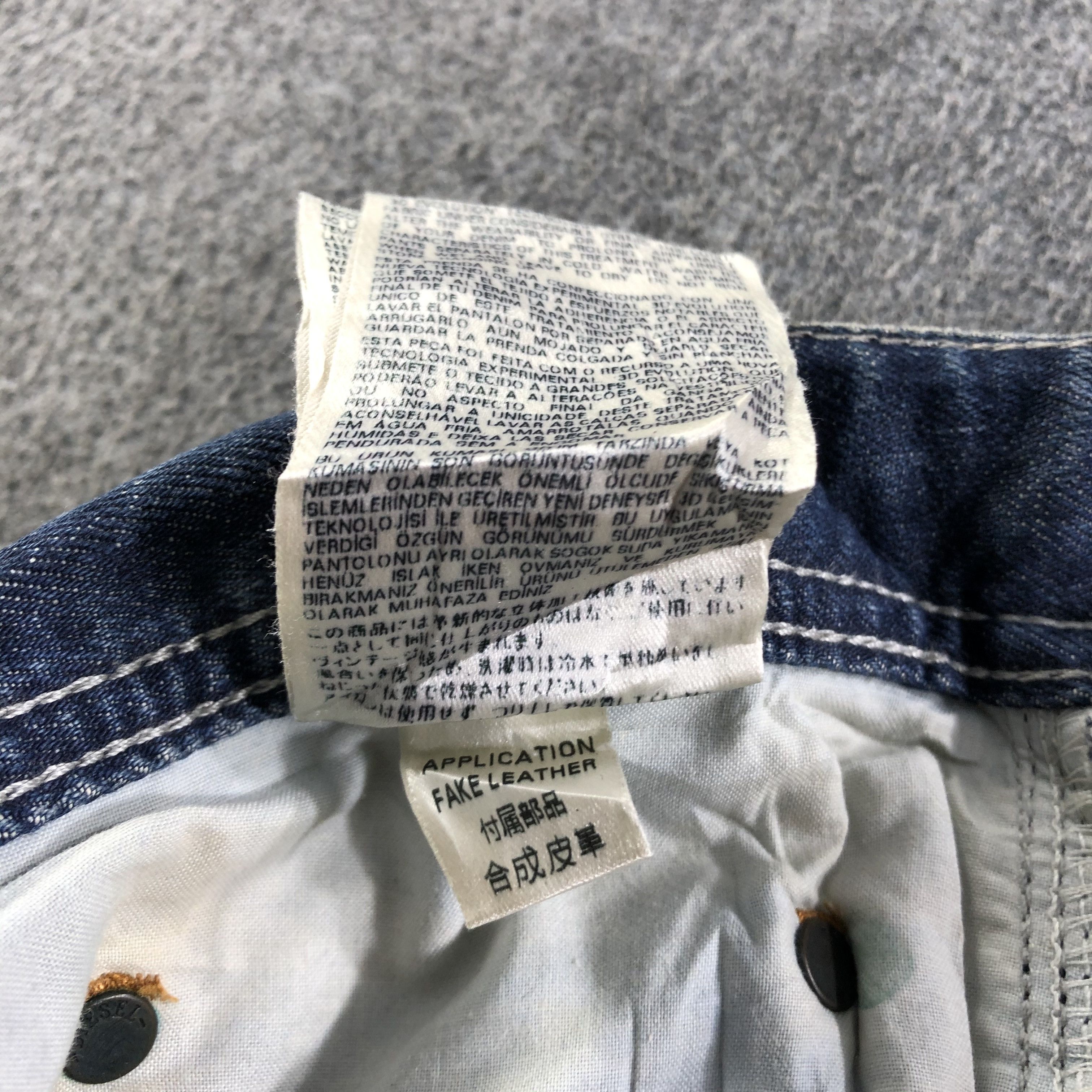 Diesel Vintage Diesel Industry Jeans-J3628 Size US 35 - 14 Thumbnail