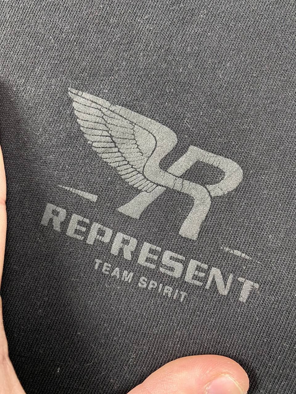 Represent Clo. Represent x Team Spirit T Shirt Big Logo Men Size L Black Size US L / EU 52-54 / 3 - 12 Thumbnail