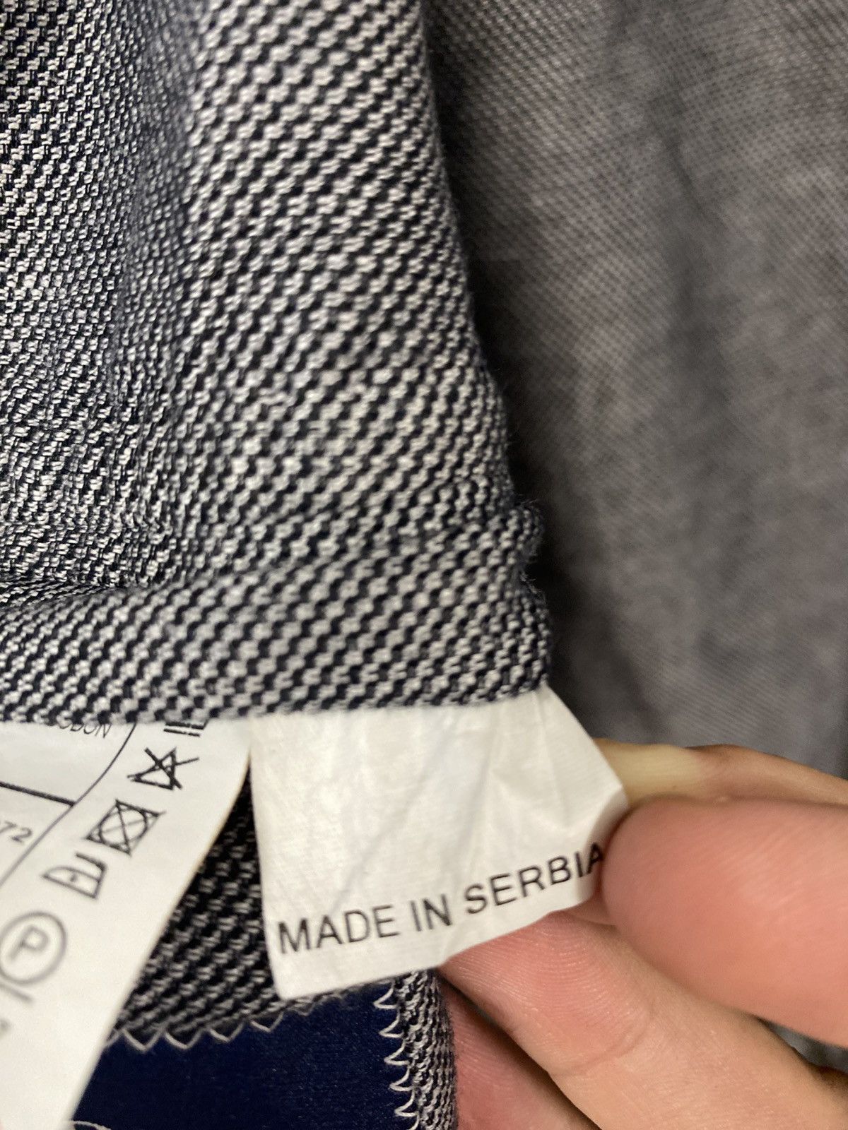 Boggi Boggi Milano unlined two-button blazer with patch pockets 48 Size 48R - 8 Thumbnail