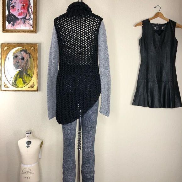 Helmut Lang Helmut Lang Tattered Tape Sweater Cowl Knit Sheer Size S / US 4 / IT 40 - 5 Thumbnail