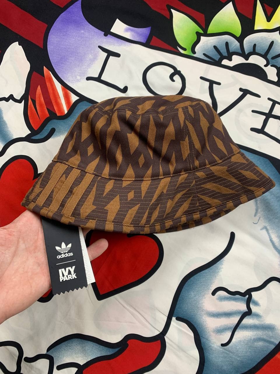 Adidas × Ivy Park Adidas Ivy Park Beyonce Monogram bucket panama hat OS Size ONE SIZE - 1 Thumbnail