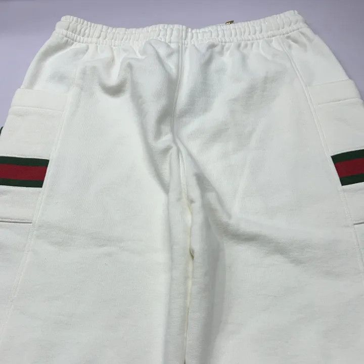 Gucci Gucci Men's Knitted Jogger Pants in Ivory-2507 Size US 30 / EU 46 - 4 Thumbnail