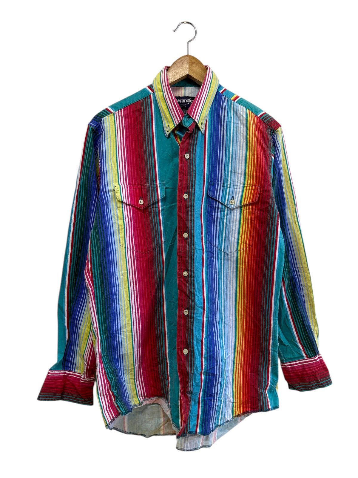 Wrangler Vintage wrangler Cowboy Shirt rainbow Size US M / EU 48-50 / 2 - 1 Thumbnail