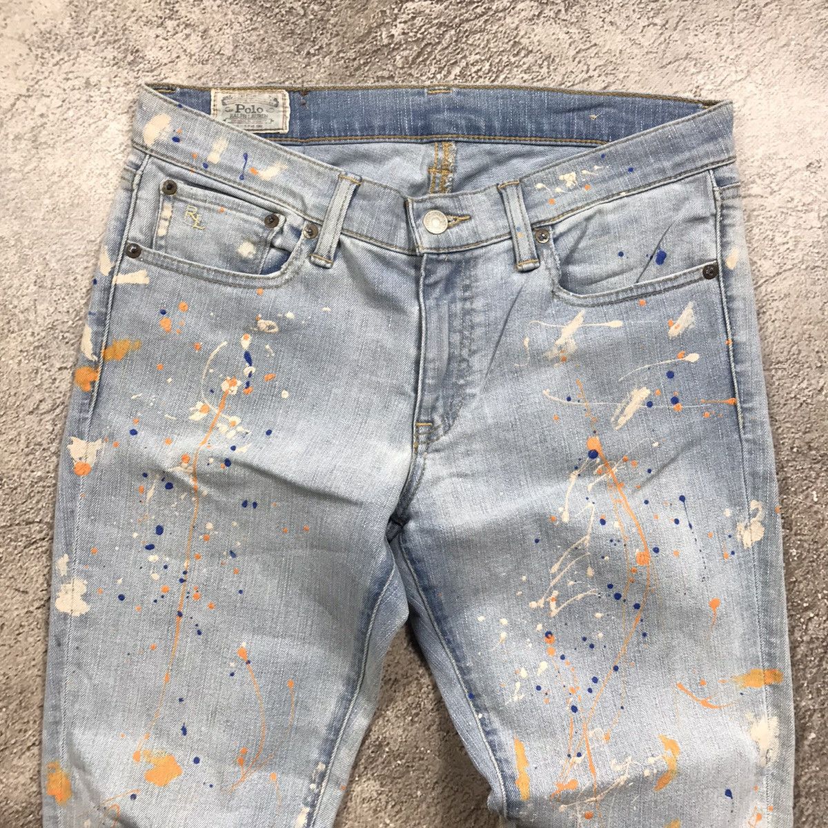 Ralph Lauren vintage Ralph Lauren japan jeans low rise flared 90s Size US 29 - 3 Thumbnail