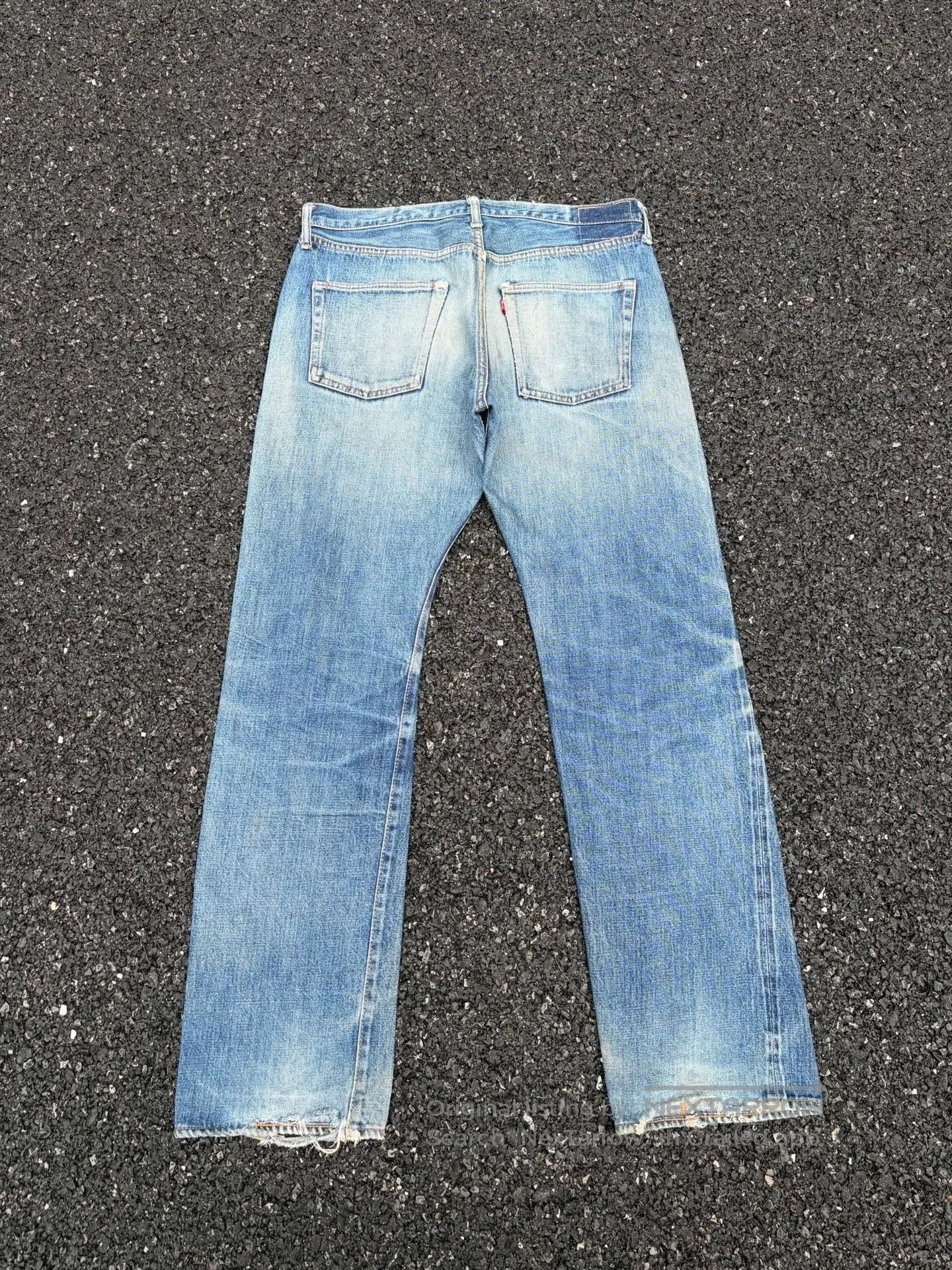 Vintage Vintage 2000s Retro Blue Denim Jeans. Size US 37 - 5 Thumbnail