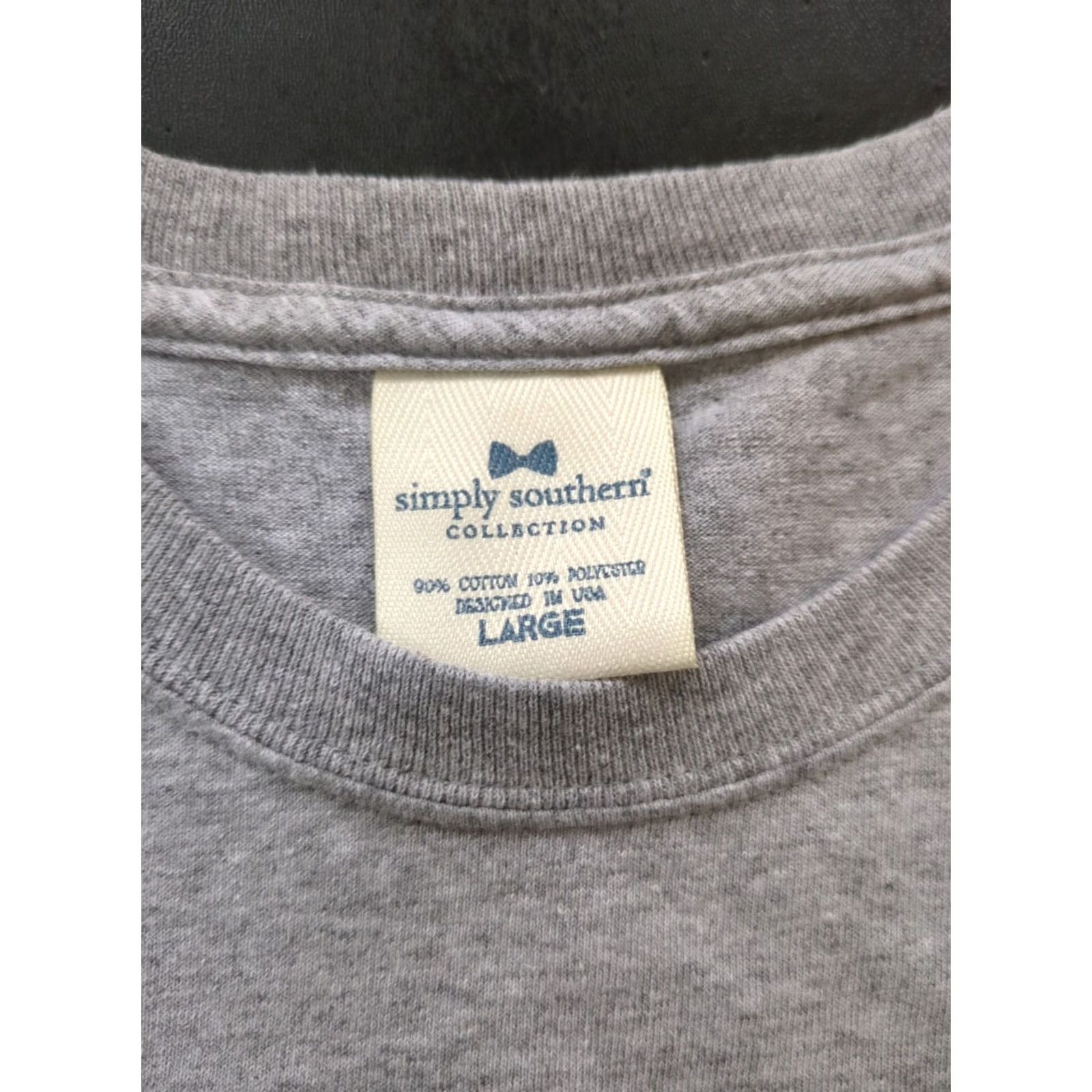 Vintage VINTAGE Simply Southern Shirt L Gray Short Sleeve Soccer Bees Older Design Mens Size US L / EU 52-54 / 3 - 5 Thumbnail