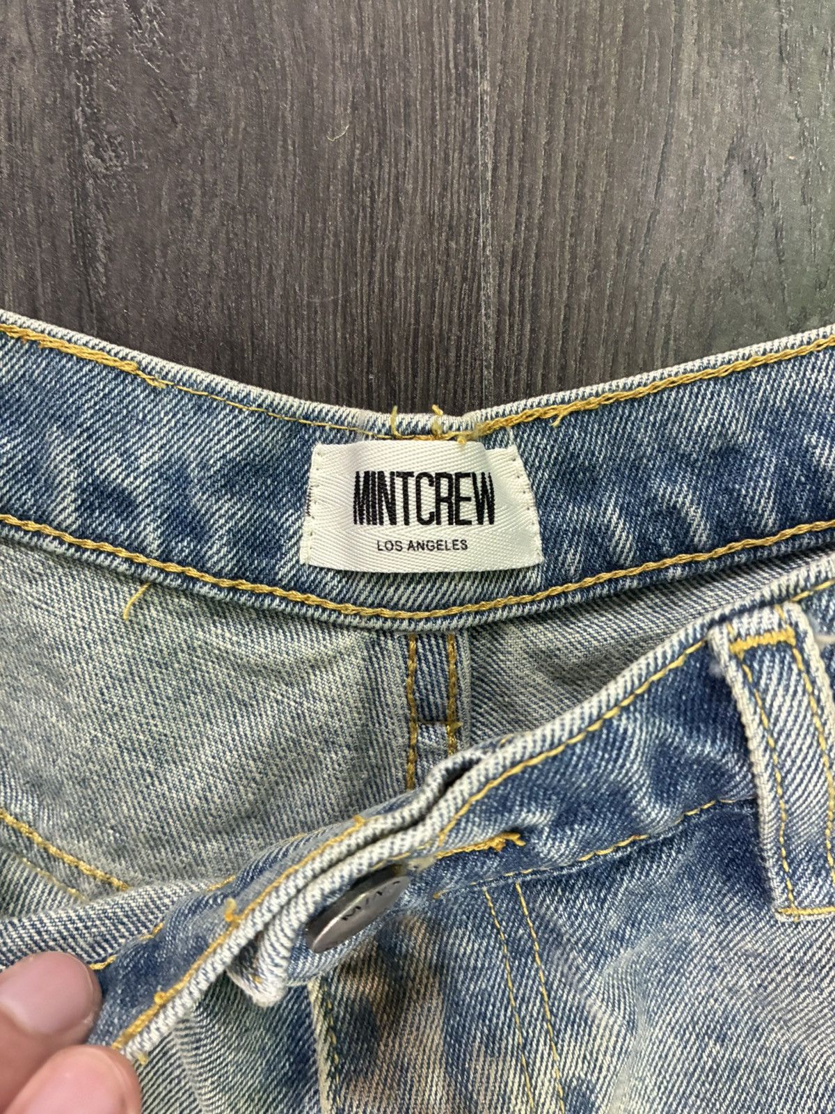 Mintcrew Mintcrew Mud Washed Baggy Jeans Size US 38 / EU 54 - 2 Thumbnail