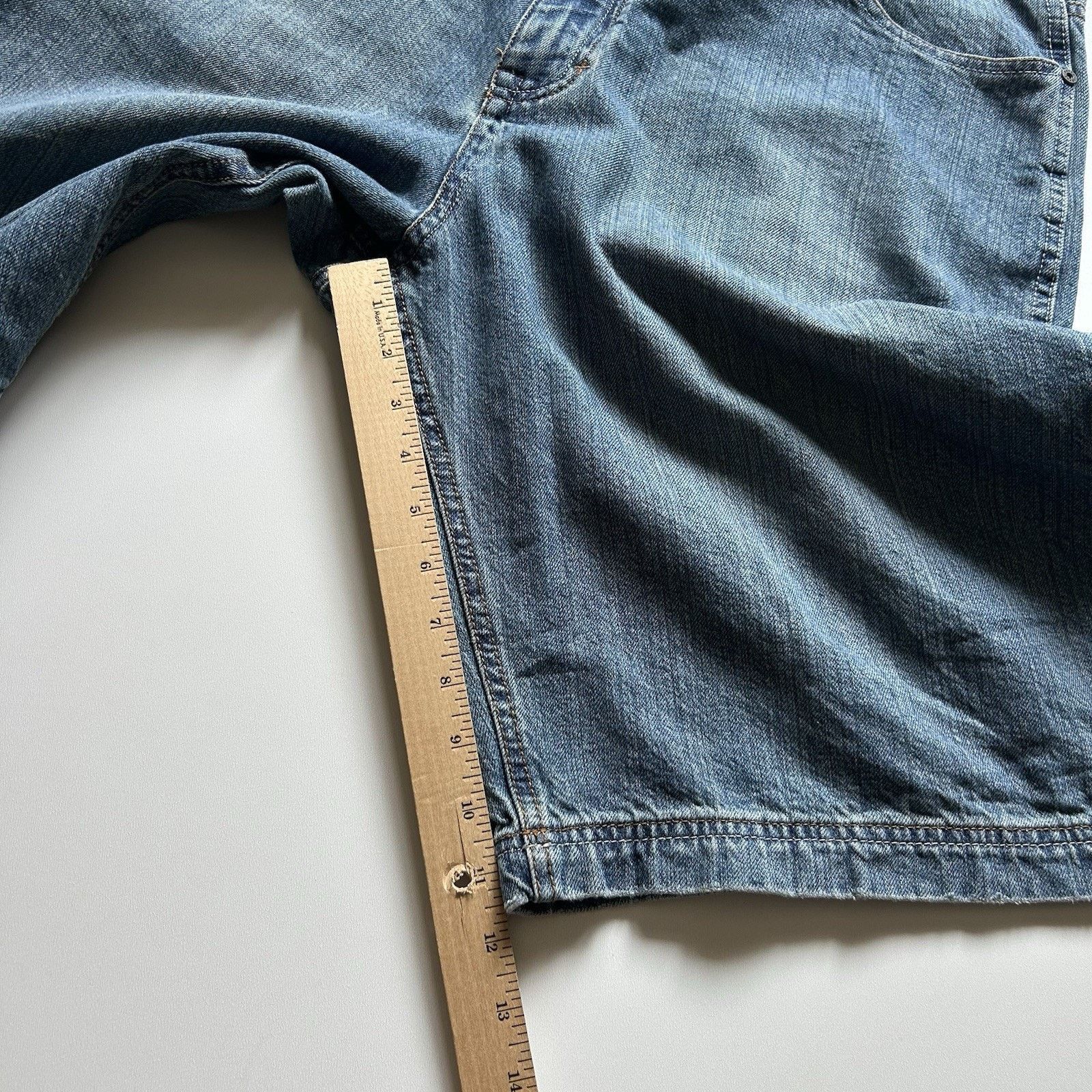 Vintage Vintage Y2K Baggy Carpenter Jorts Denim Shorts Size 36 Relax Size US 36 / EU 52 - 5 Thumbnail