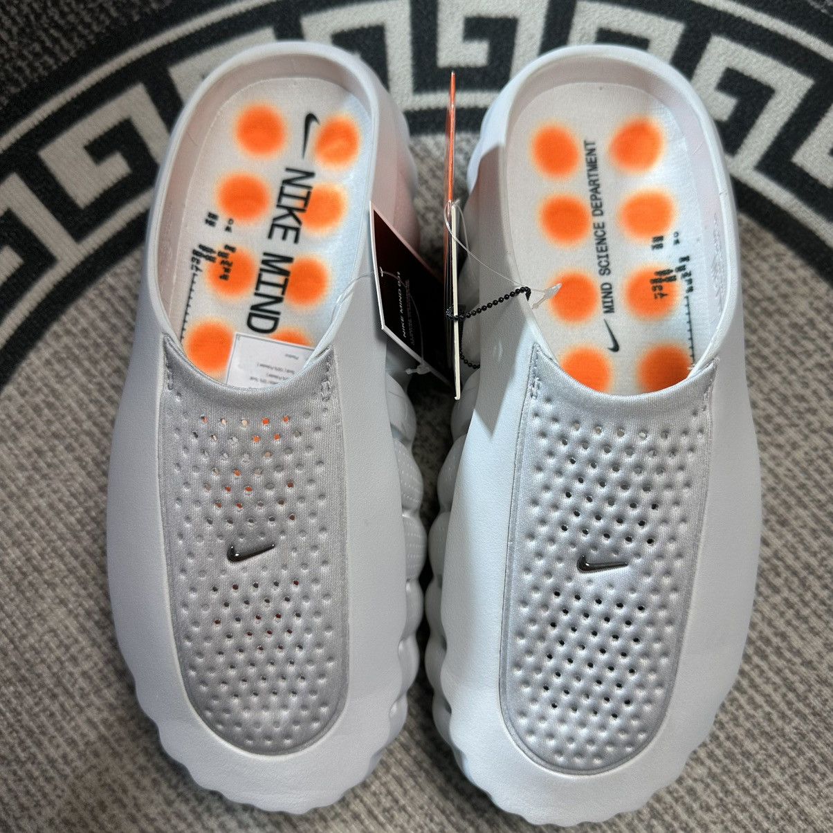 Nike NIKE MIND 001 SLIDE 'Light Smoke Grey' BRAND NEW DS!! Size US 8 / EU 41 - 4 Thumbnail