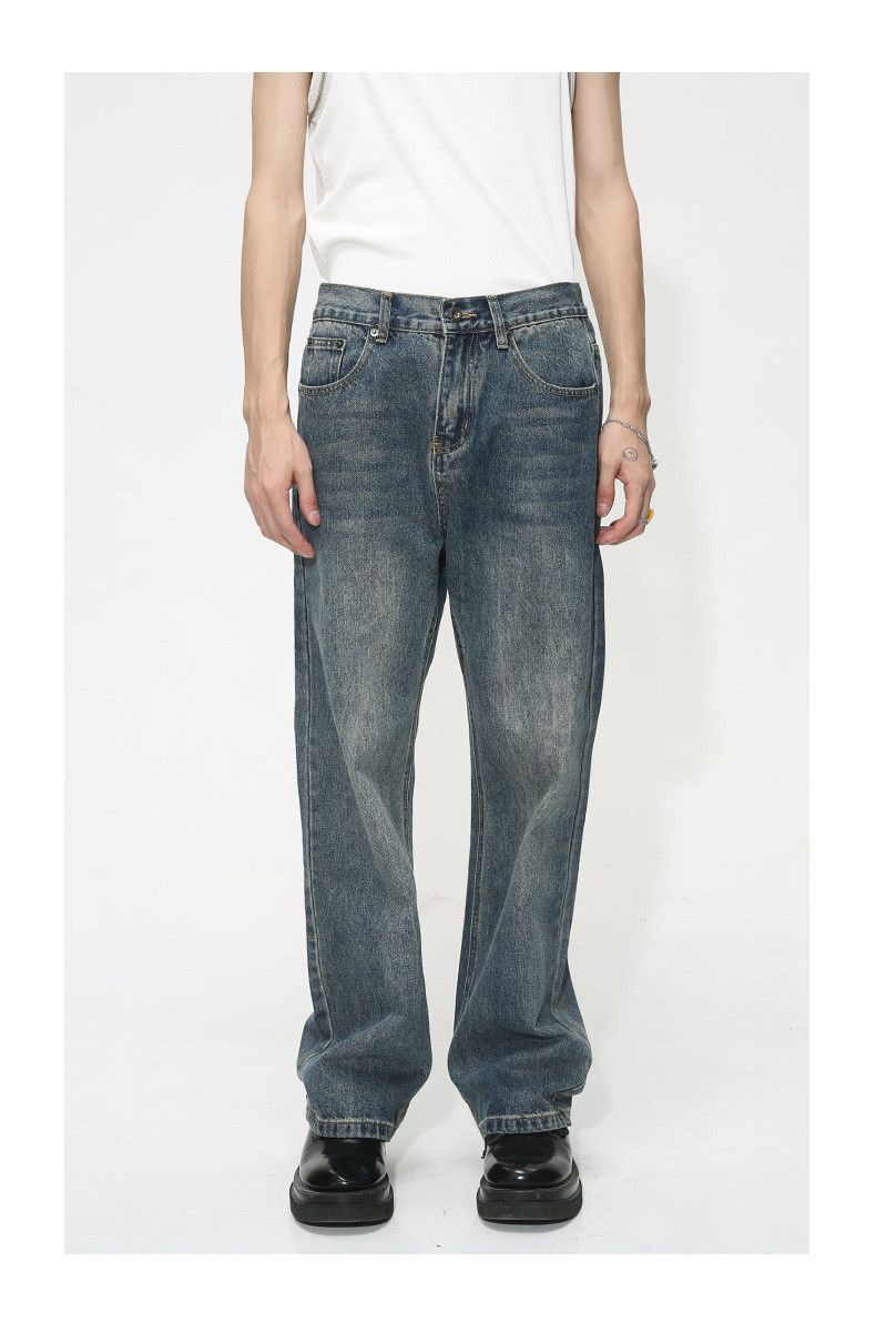 Japanese Brand × Jean Loose retro mid-high waist bootcut jeans Size US 32 / EU 48 - 1 Thumbnail