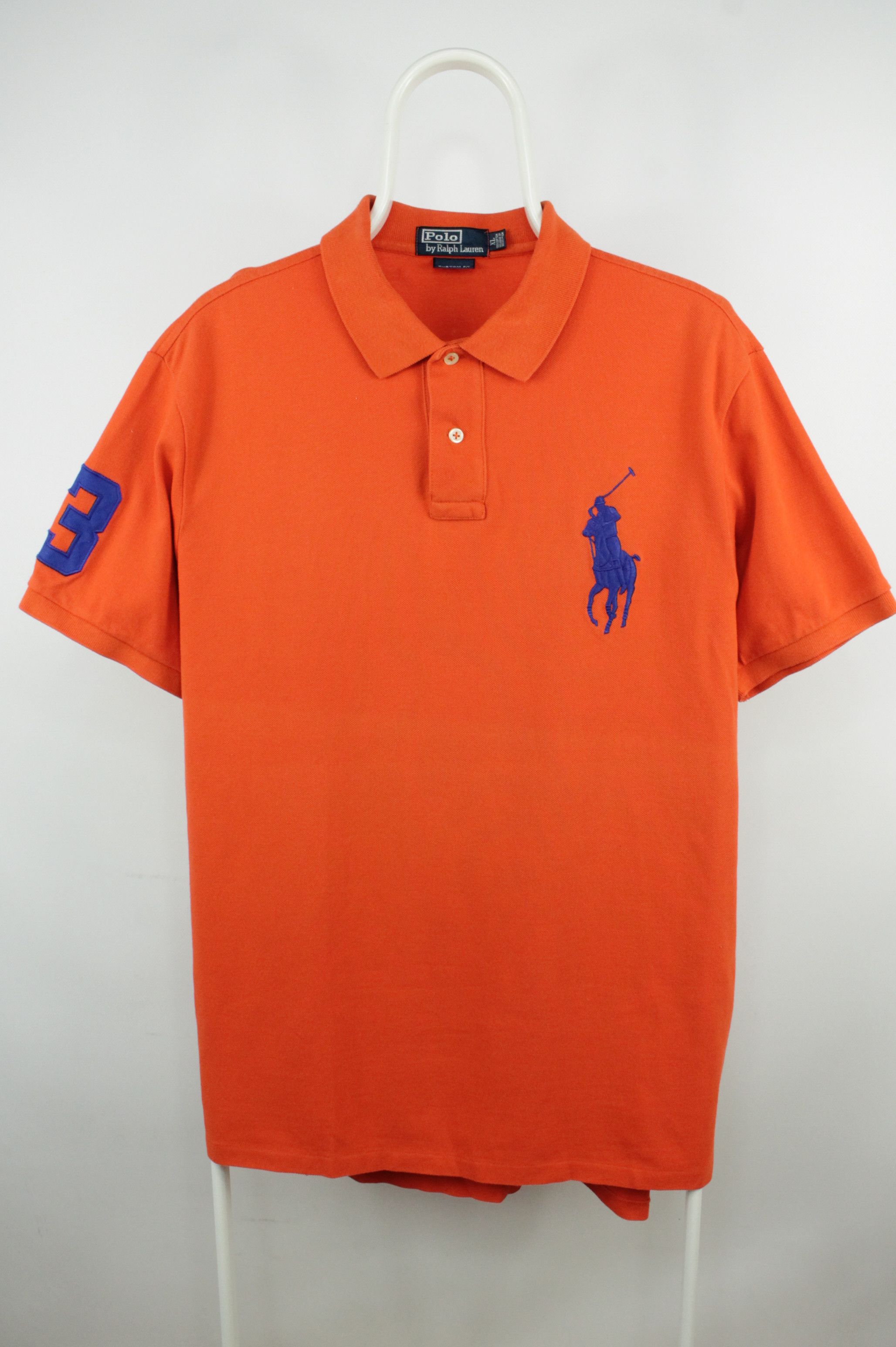 Polo Ralph Lauren × Ralph Lauren Polo Ralph Lauren Custom Fit Big Pony #3 Polo Shirt Size US XL / EU 56 / 4 - 1 Thumbnail