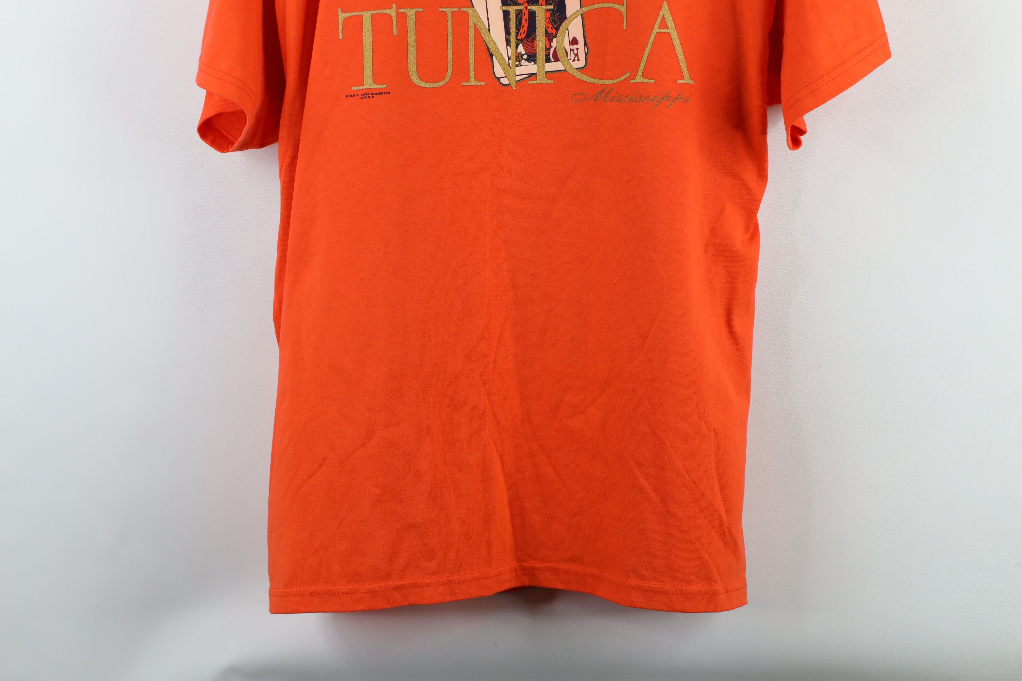 Vintage Vintage Y2K 2000 Tunica Mississippi Gambling Casino T-Shirt Size US L / EU 52-54 / 3 - 3 Thumbnail