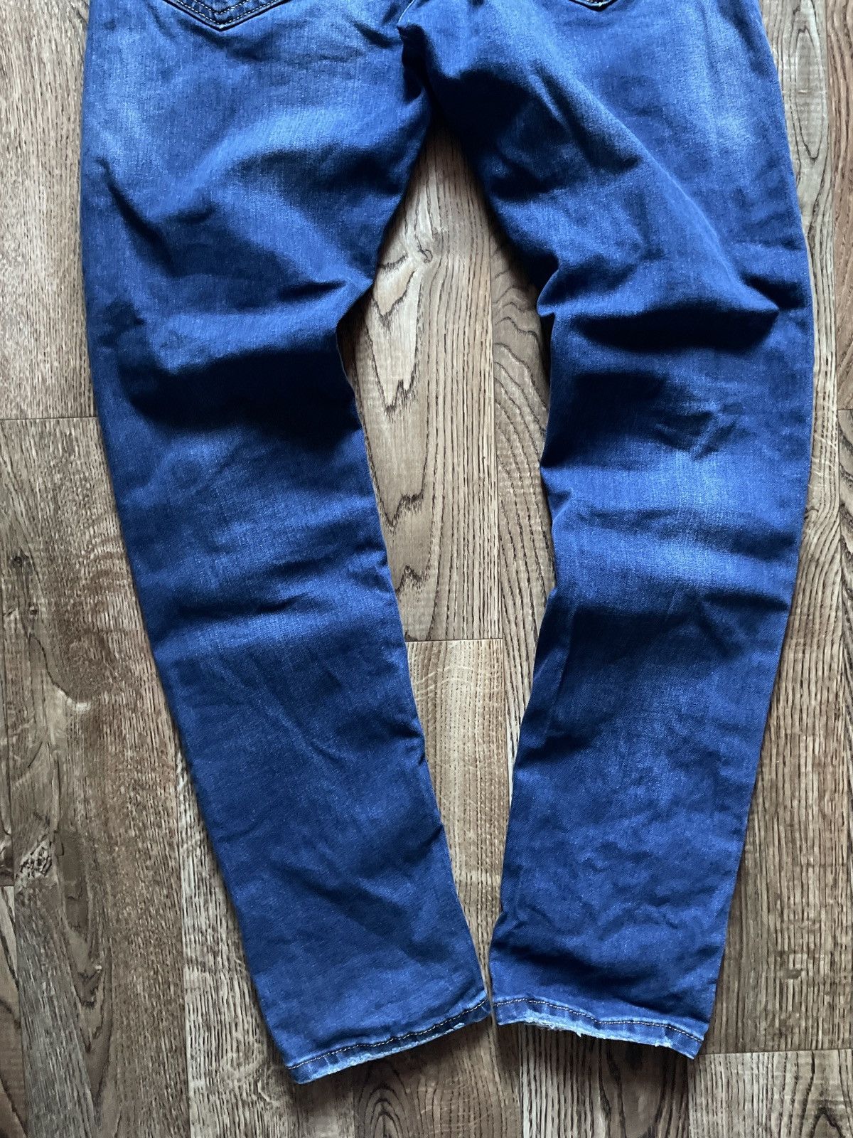 Dsquared2 Dsquared Jeans Italian Designer Navy Denim Rare Vintage Y2K Size US 32 / EU 48 - 9 Thumbnail