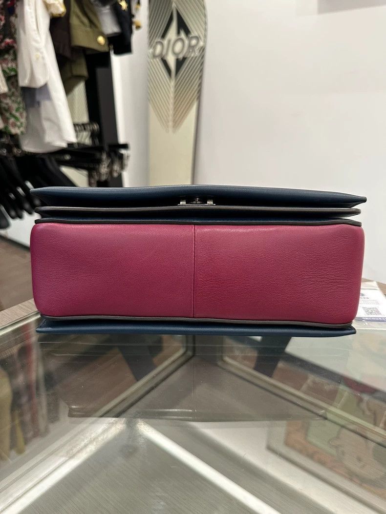 Celine Celine Red Blue Color Block Shoulder Bag Size ONE SIZE - 5 Thumbnail