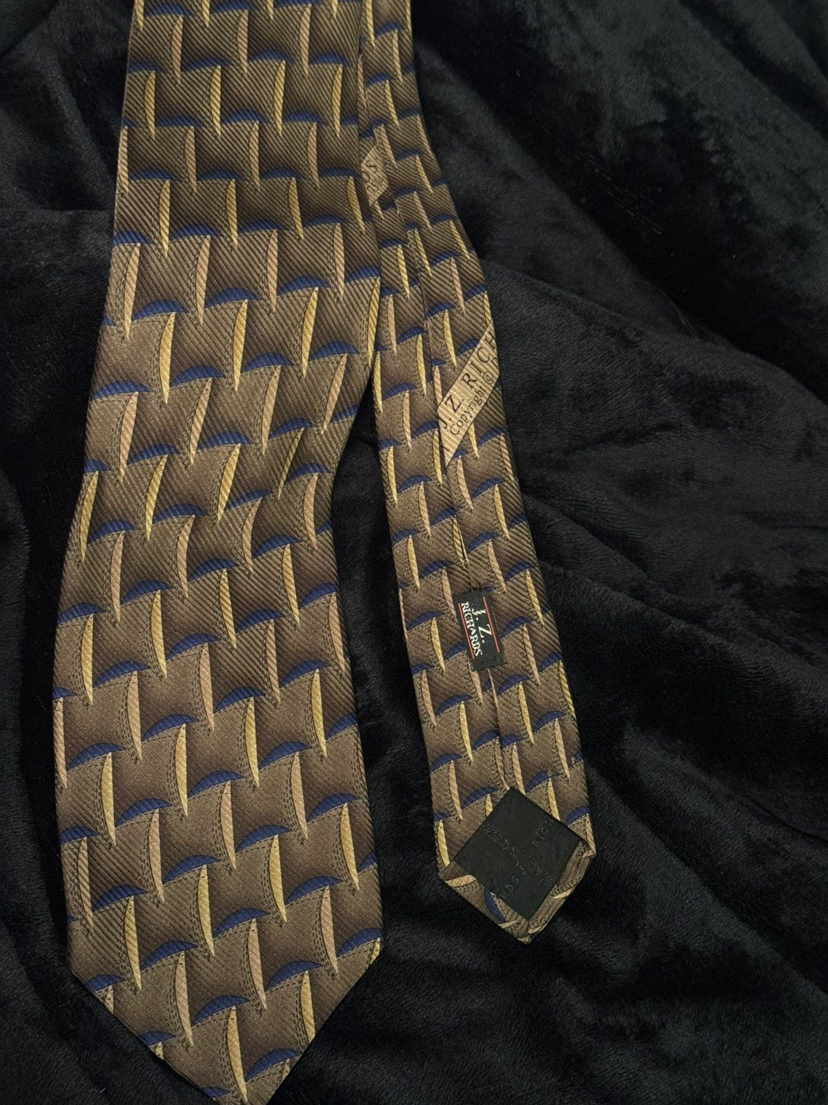 Nordstrom Nordstrom J.Z. Richards All Silk Tie Brown Size ONE SIZE - 5 Thumbnail