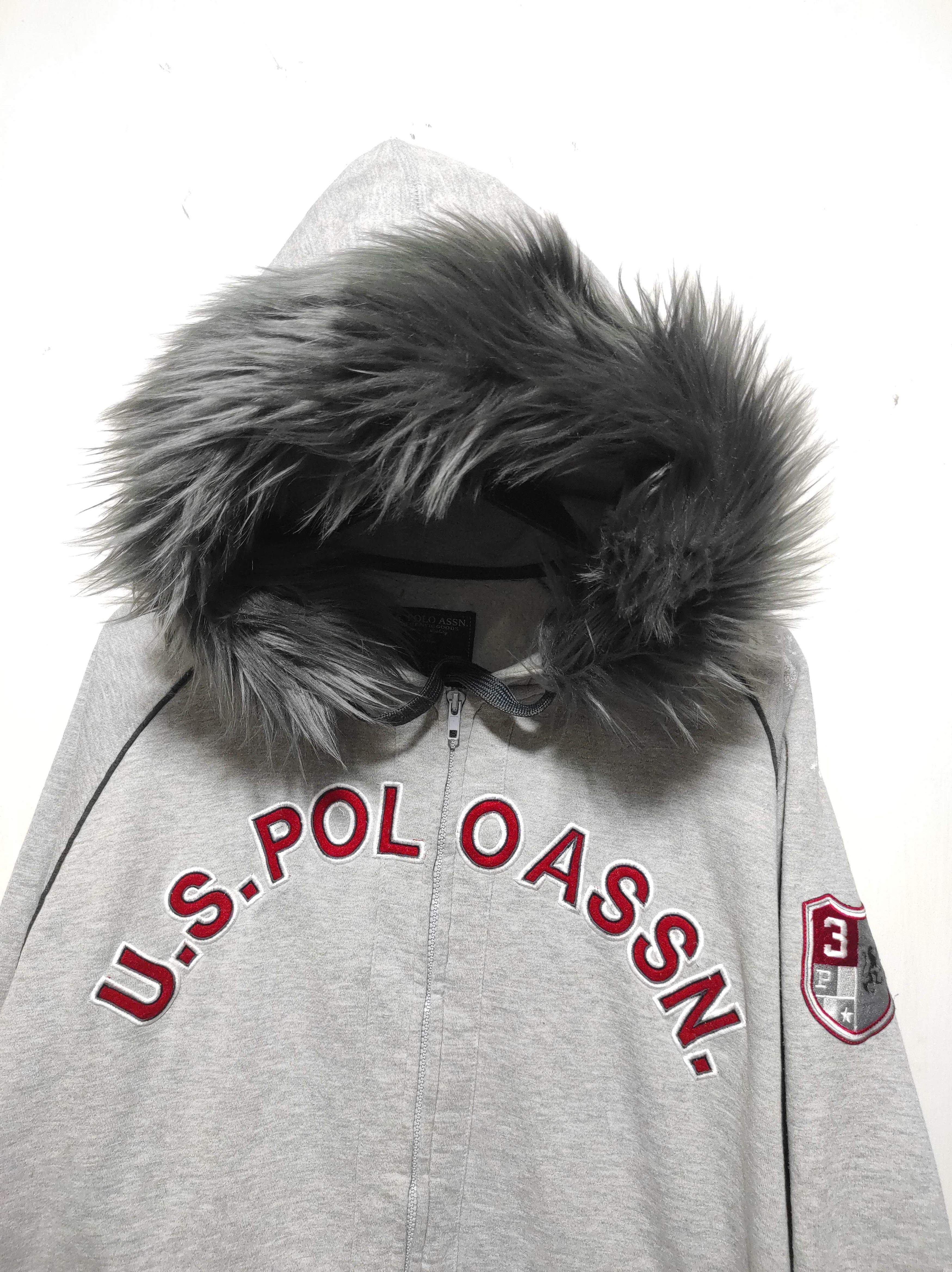 Le Grande Bleu (L.G.B.) U.S. Polo Assn. Zipper Fur Hoodie LGB style Size US L / EU 52-54 / 3 - 3 Thumbnail