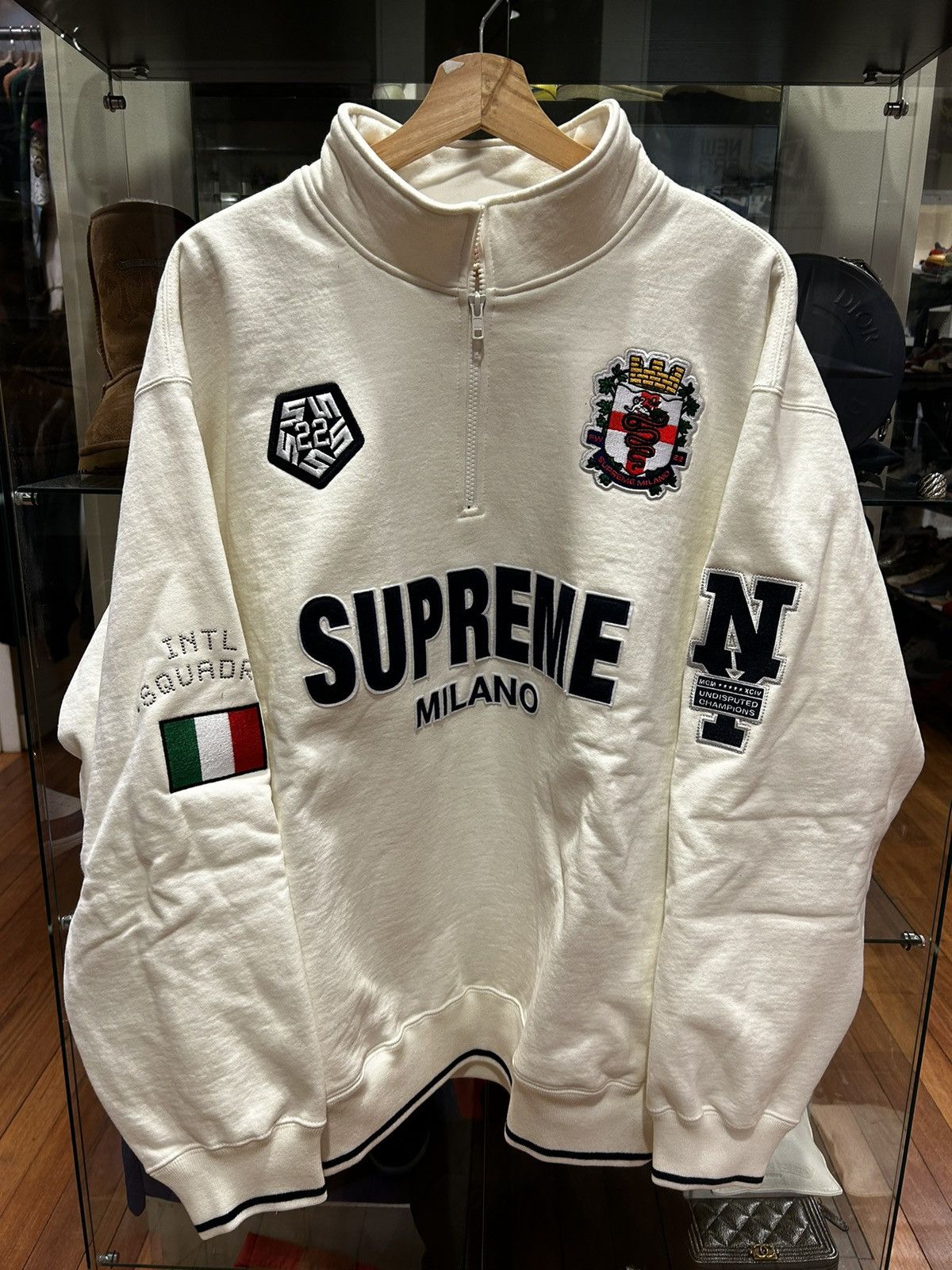 Supreme Supreme Milano Half Zip Pullover | Grailed