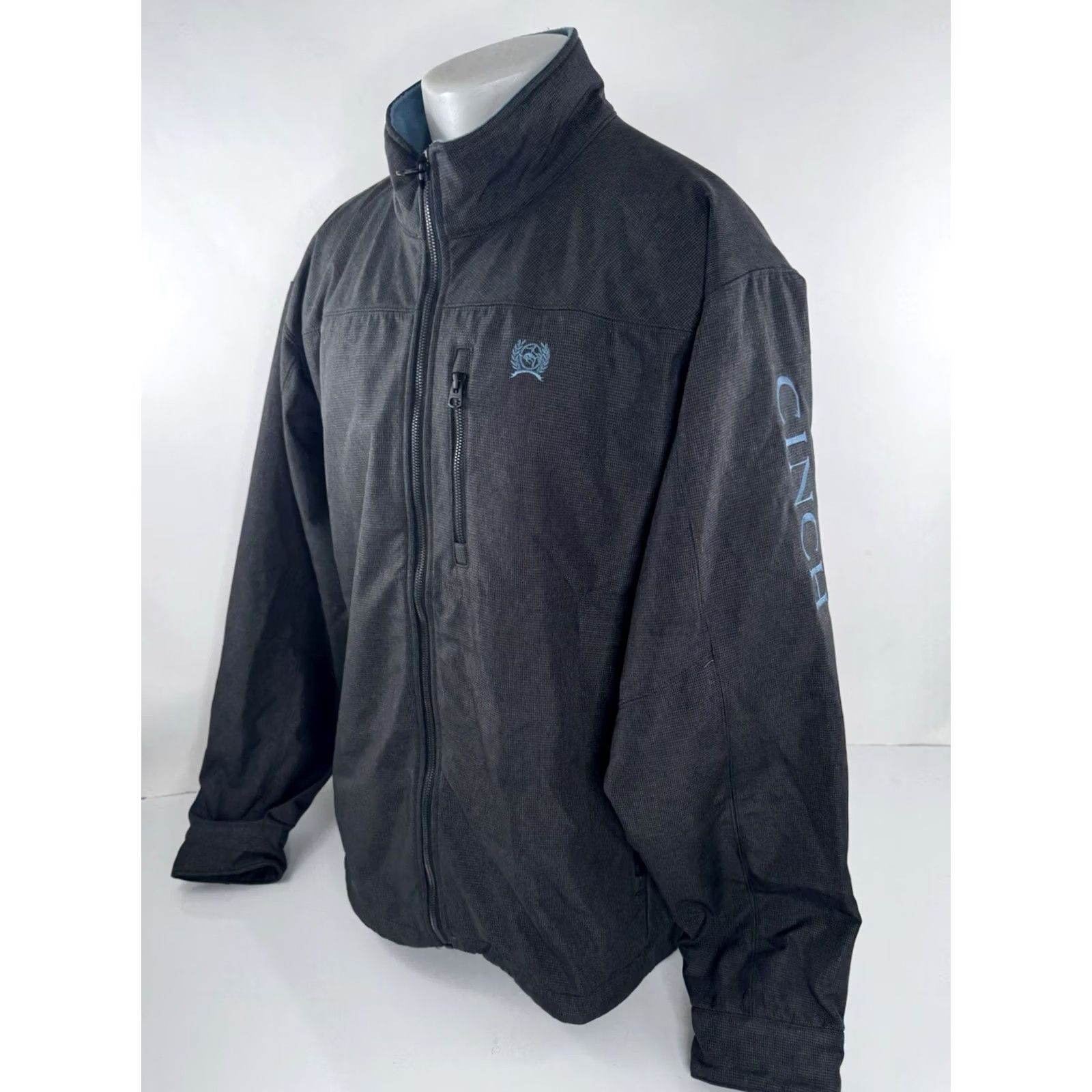 Vintage CINCH Western Embroidered Full Zip Mens XXL Softshell Jacket Shirt Size US XXL / EU 58 / 5 - 2 Thumbnail