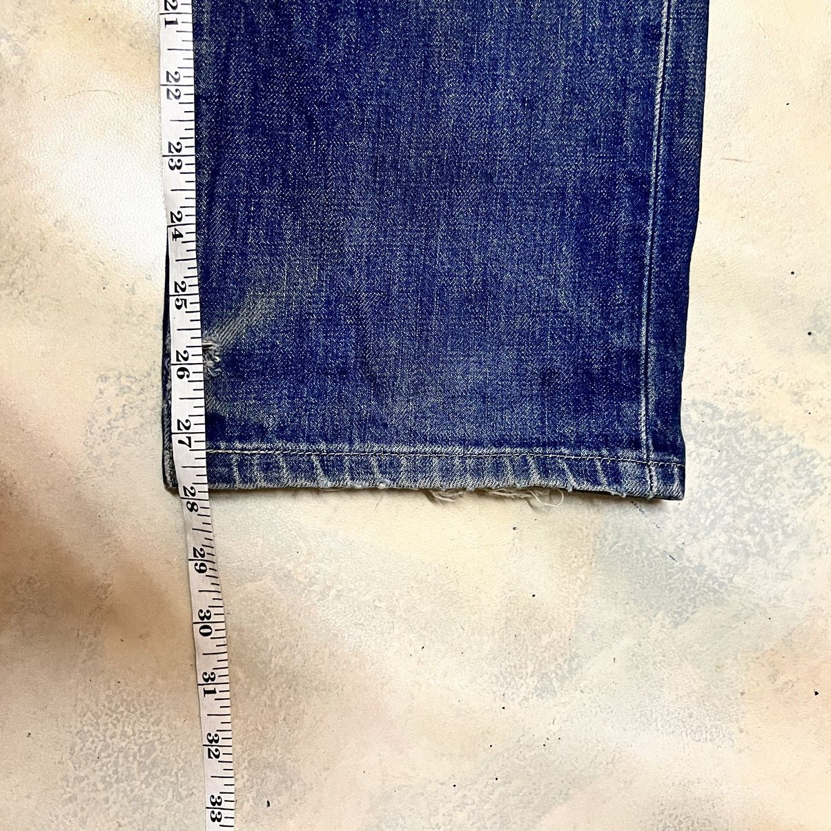 Levi's Vintage levis lot 707 selvedge distressed denims style Size US 28 / EU 44 - 15 Thumbnail