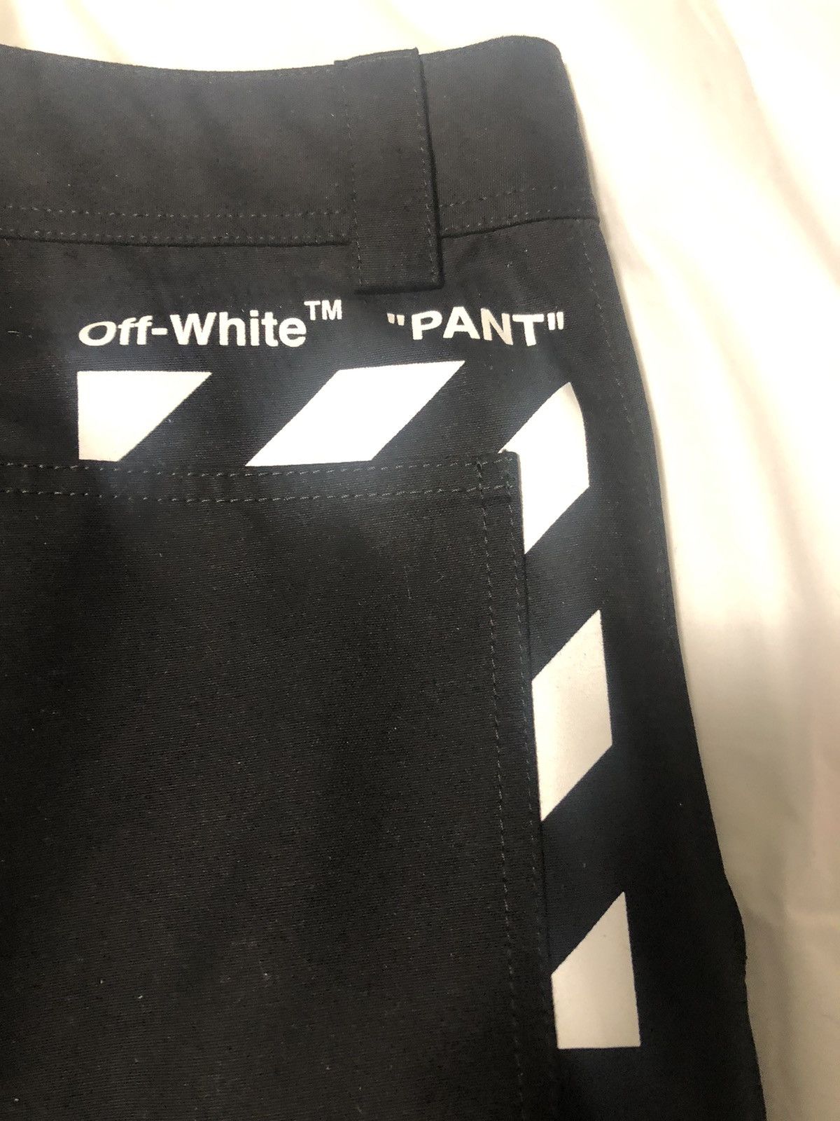 Off-White Off-white diag carpenter pants Size US 34 / EU 50 - 4 Thumbnail