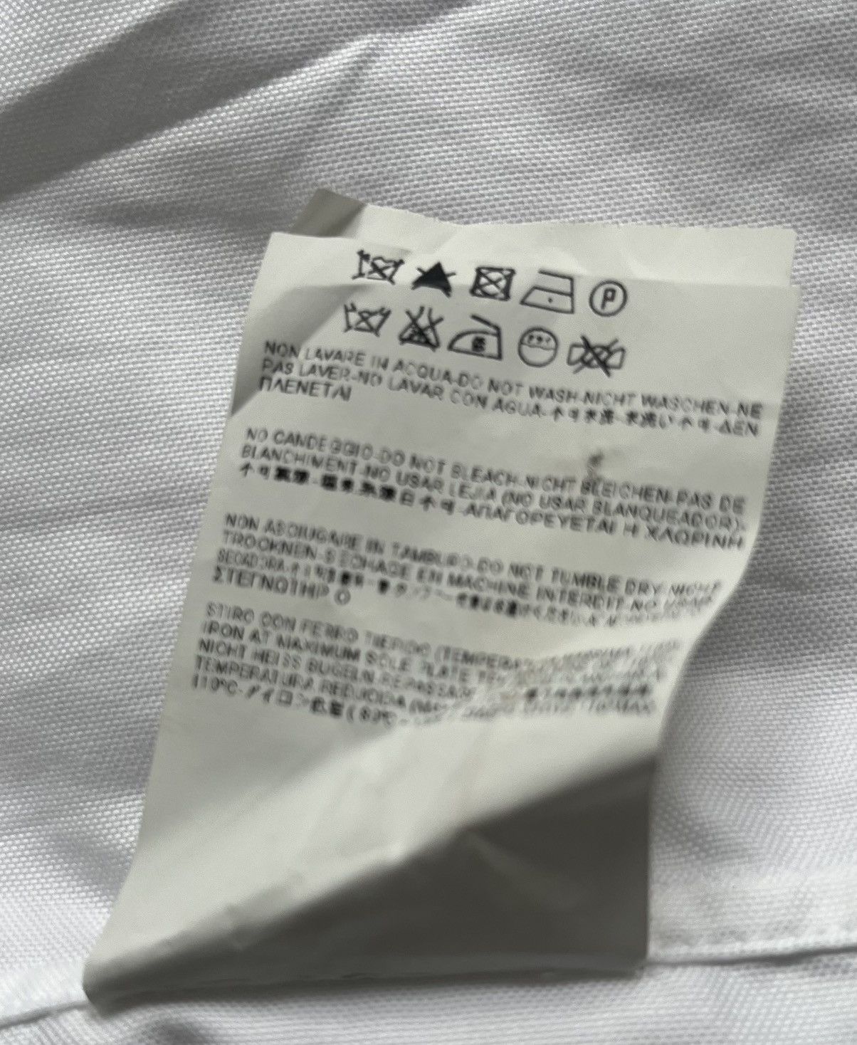 Saint Laurent Paris Saint Laurent White Shirt Size 38R - 11 Thumbnail
