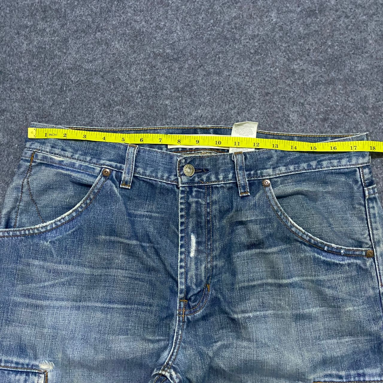 Gap 💥Best Offer💥Vintage Gap Slim Cargo Denim Size US 36 / EU 52 - 8 Thumbnail