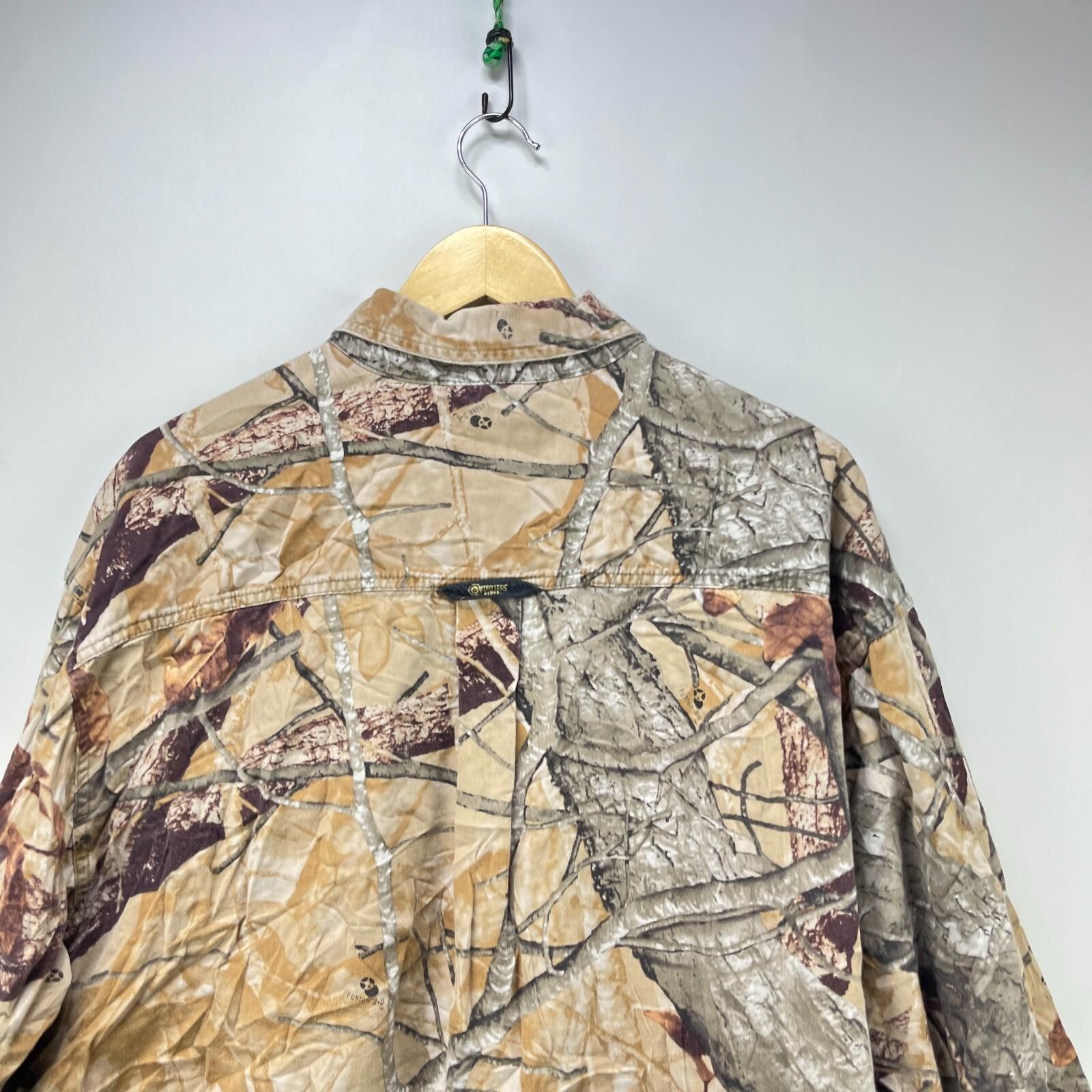 Vintage Vintage Camo Tree Button-Up Long Sleeve Shirt 2XL Size US XXL / EU 58 / 5 - 9 Thumbnail