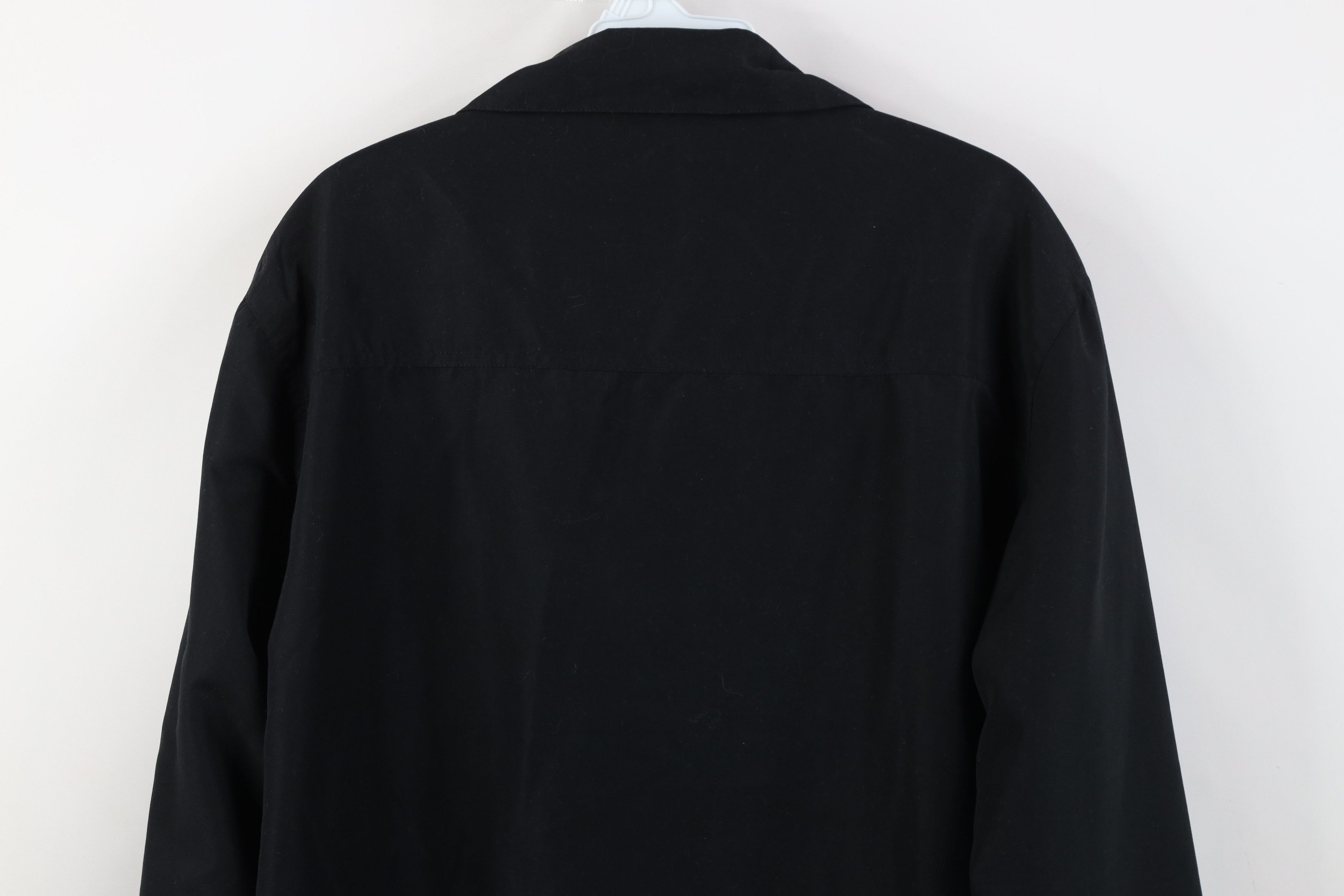 Vintage Vintage 90s Y2K Planet Hollywood New York Microfiber Jacket Size L / US 10 / IT 46 - 13 Thumbnail