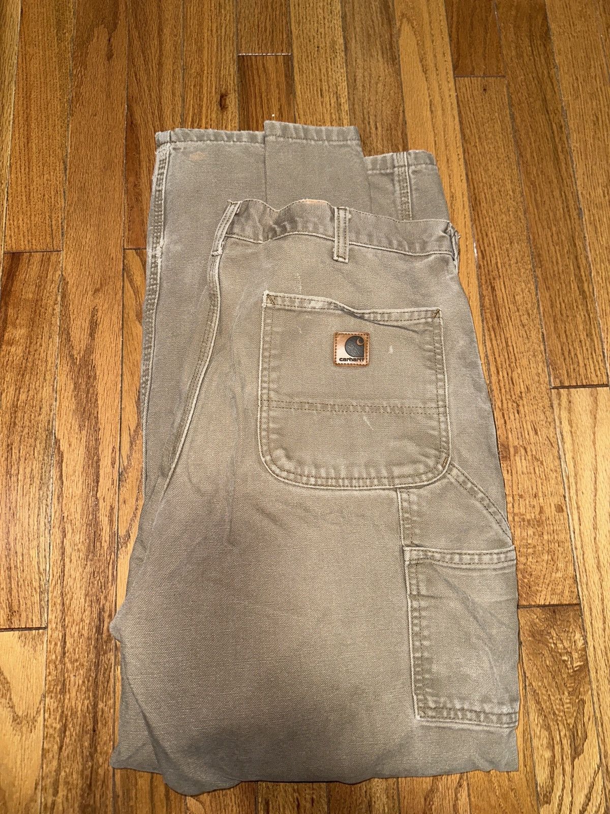 Carhartt Carhartt Canvas Relaxed Fit Work Pants Size US 36 / EU 52 - 3 Thumbnail