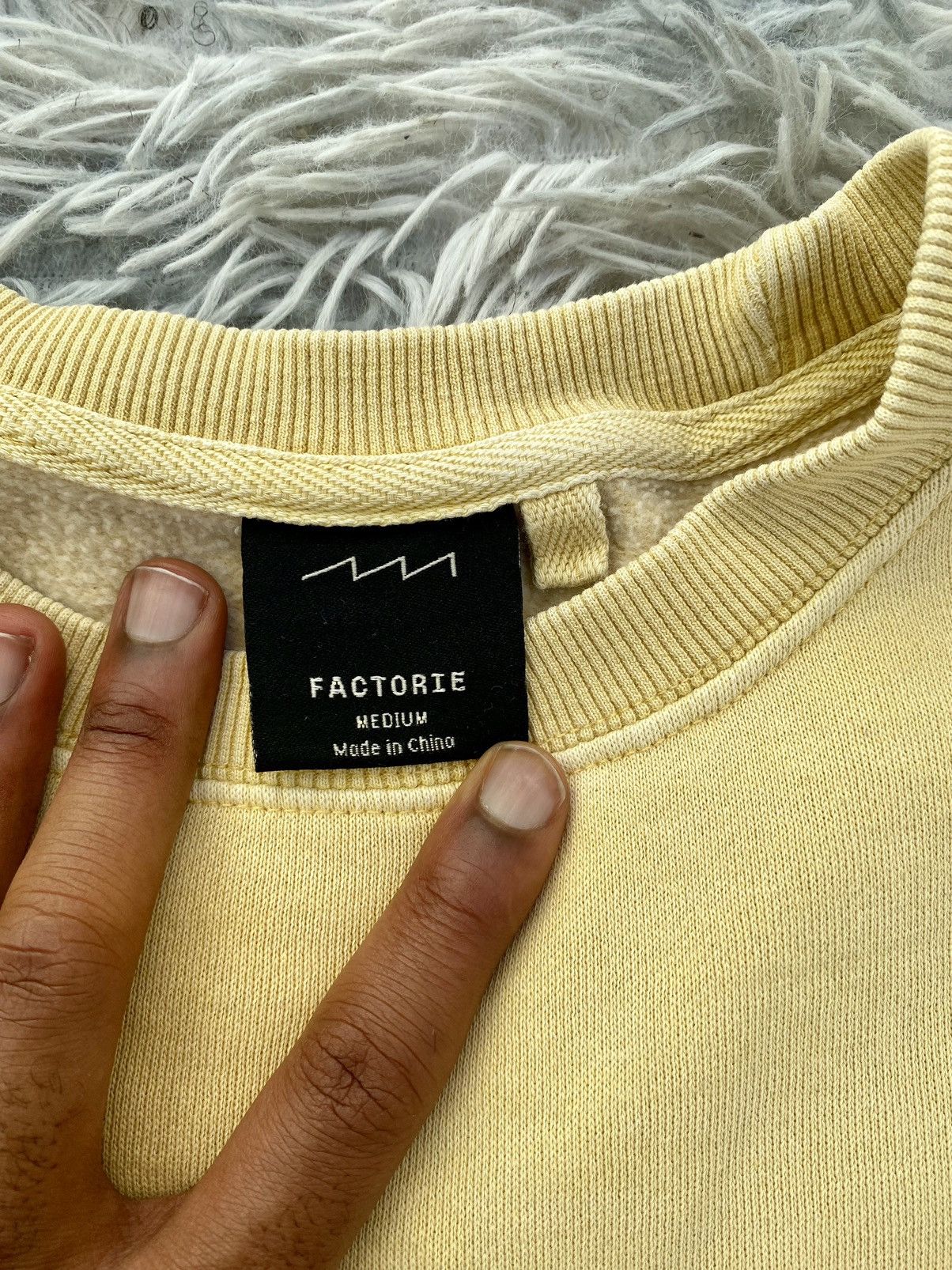 Factorie FACTORIE yellow sweatshirt Size US M / EU 48-50 / 2 - 5 Thumbnail