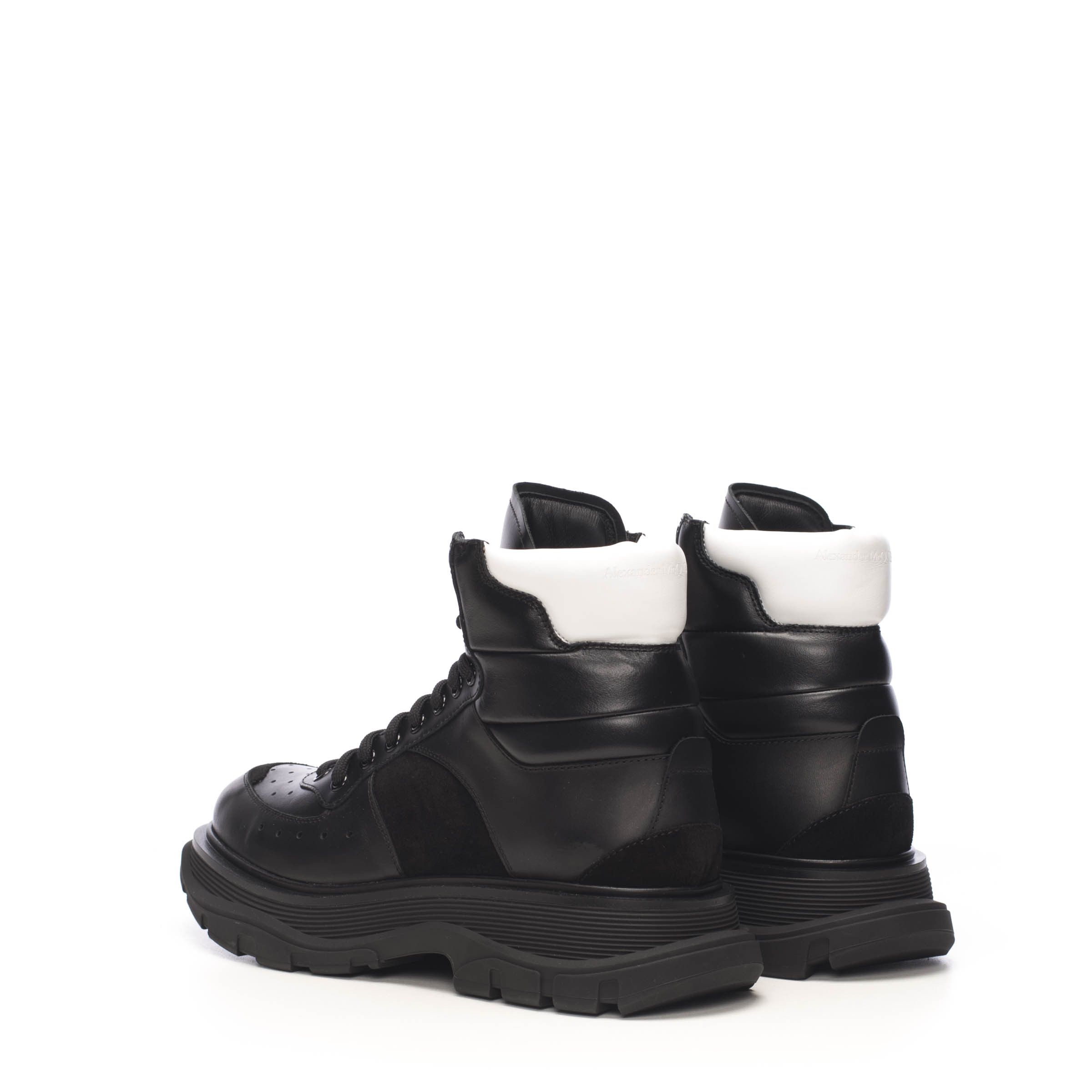 Alexander McQueen Tread Slick Boot In Black Leather Size US 6 / EU 39 - 5 Thumbnail