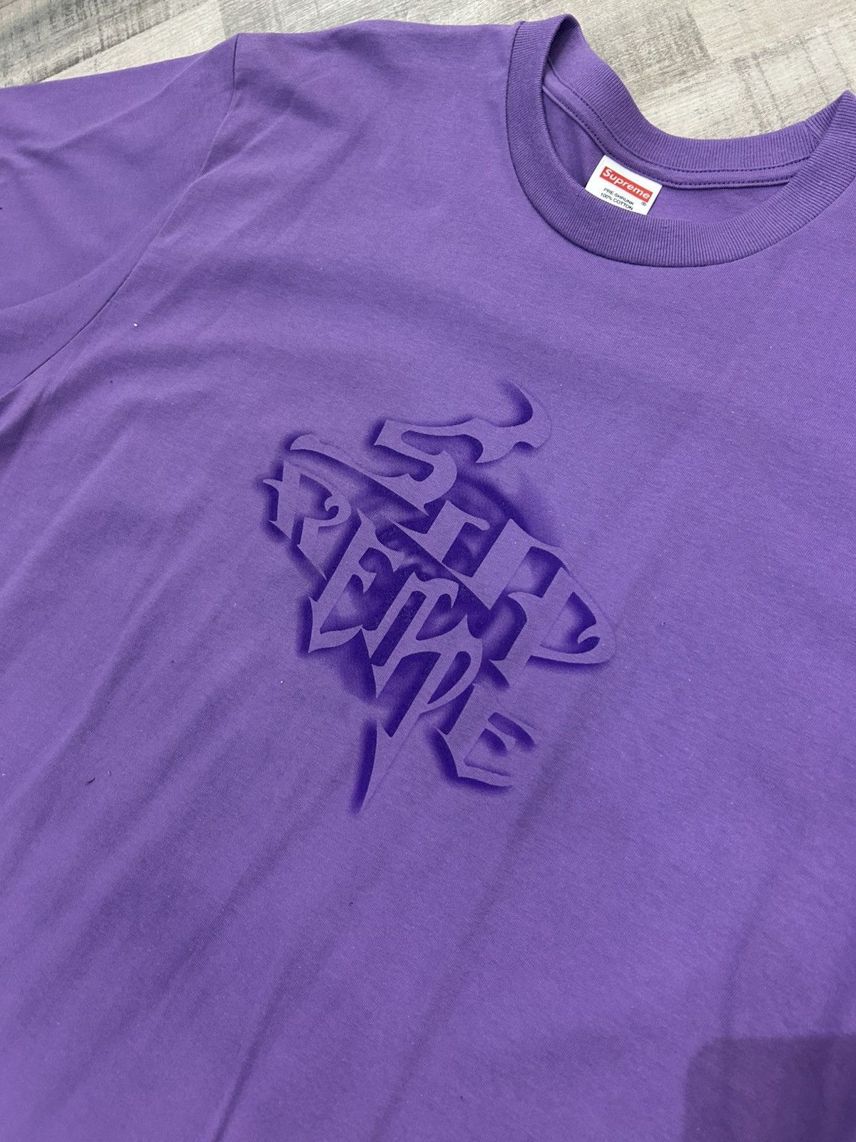 Supreme Supreme Smoke Tee Size US XXL / EU 58 / 5 - 4 Thumbnail