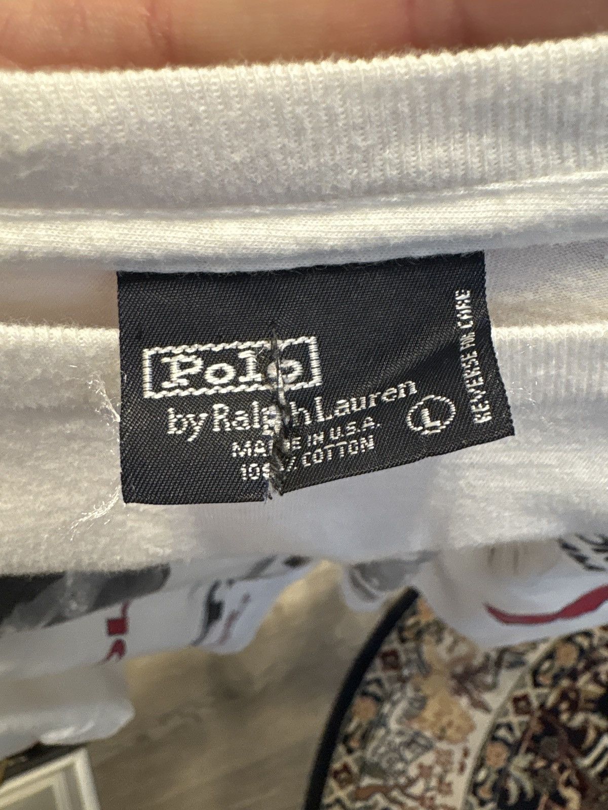 Polo Ralph Lauren Vintage 1992 Polo Ralph Lauren STADIUM T-Shirt Grail Size US L / EU 52-54 / 3 - 14 Thumbnail