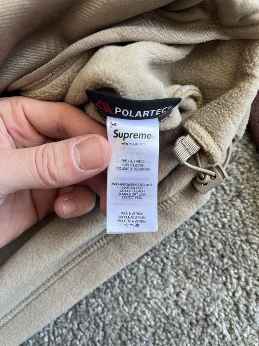 Supreme Polartec Zip Jacket (FW23) | Grailed