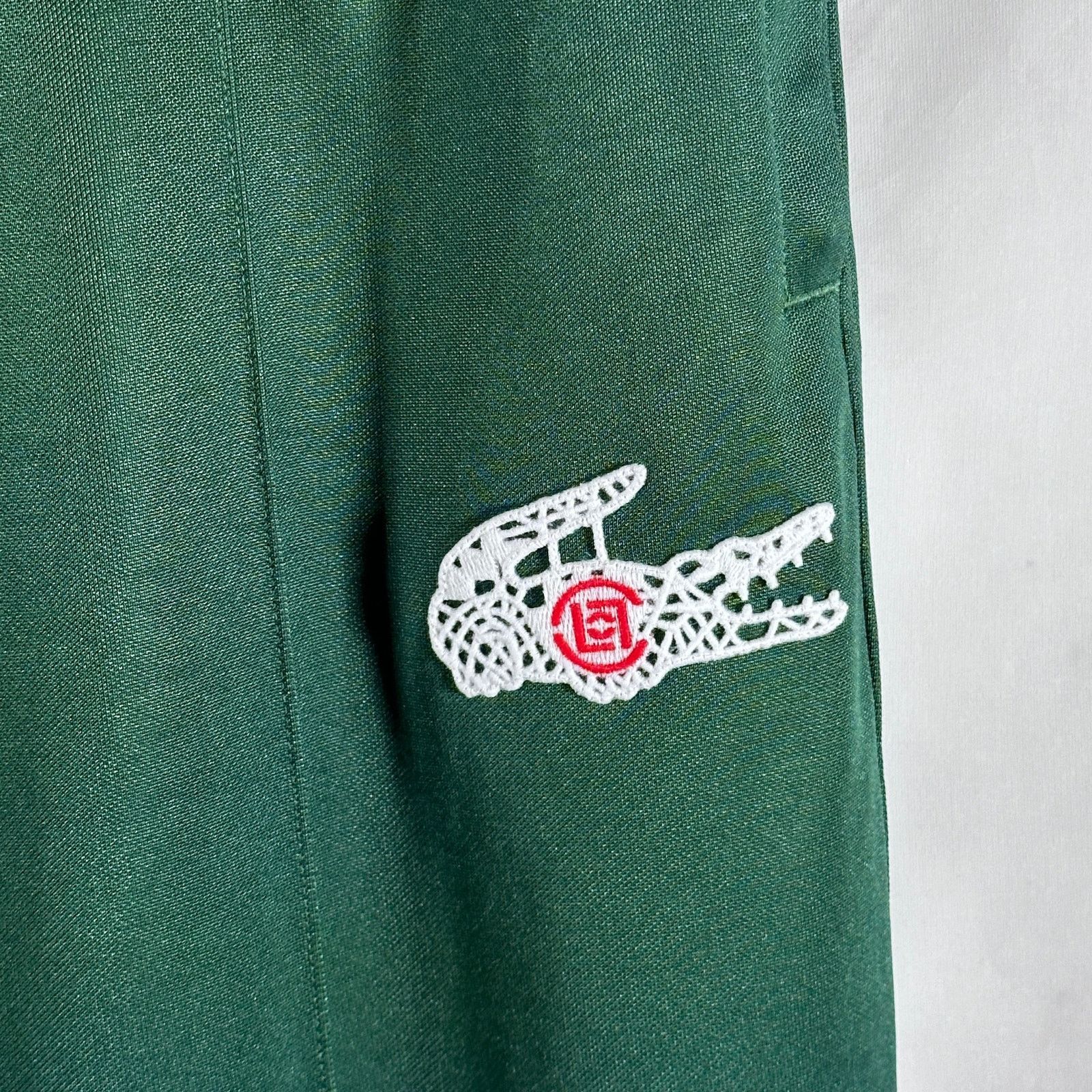CLOT × Lacoste Green Pleated Track Pants Size US 36 / EU 52 - 2 Thumbnail