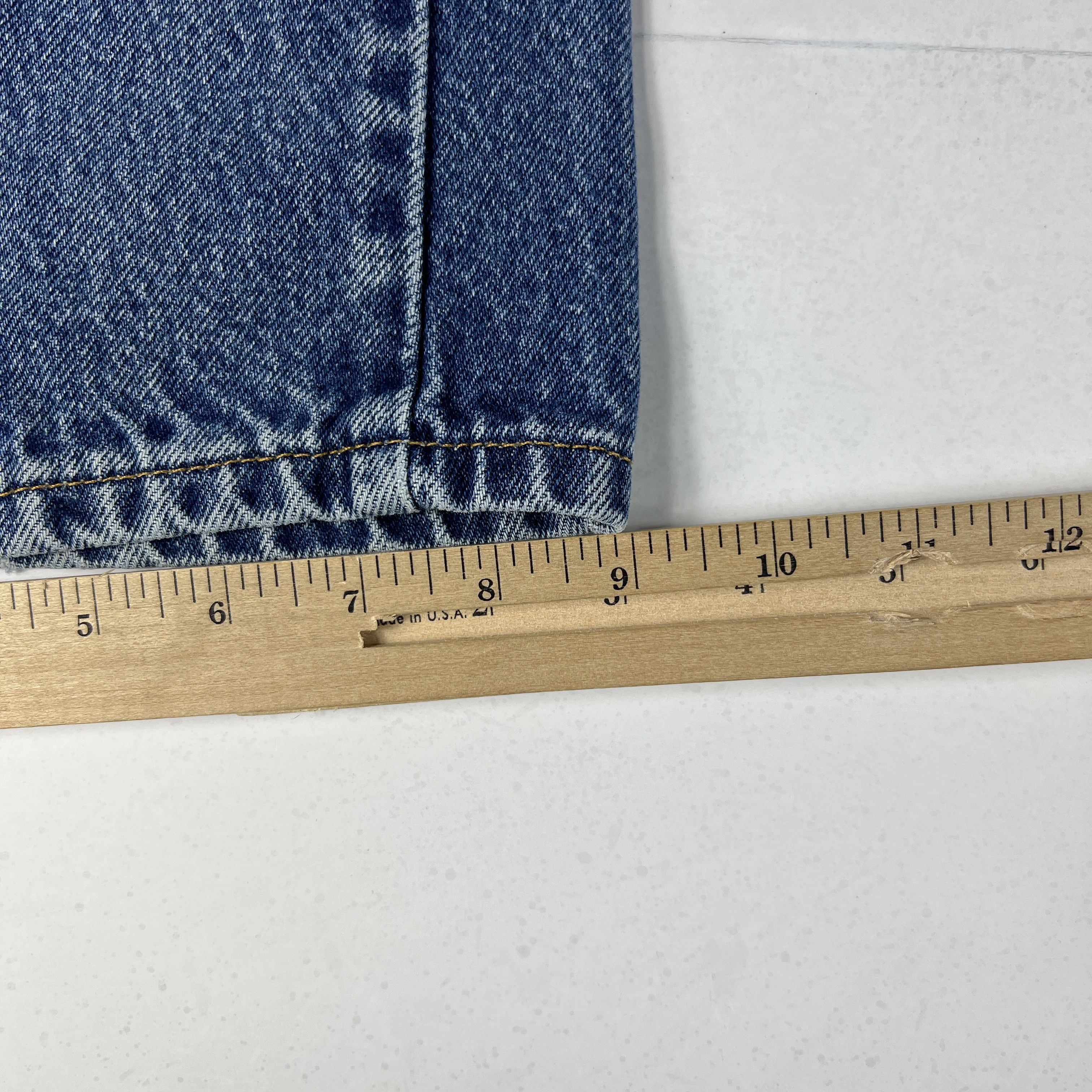 Levi's × Vintage VTG Levi's Jeans 517 Boot Cut Blue Faded Distressed Denim Size US 36 / EU 52 - 18 Thumbnail