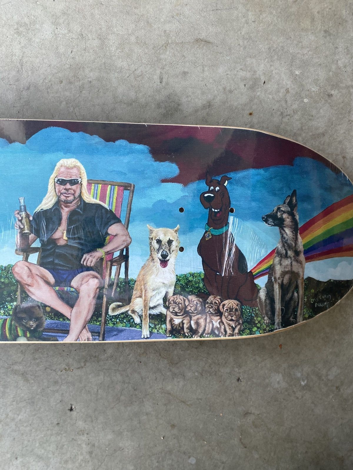 StrangeLove Skateboards Strangelove Deck Sean Cliver Dogs Scooby Doo Size ONE SIZE - 3 Thumbnail