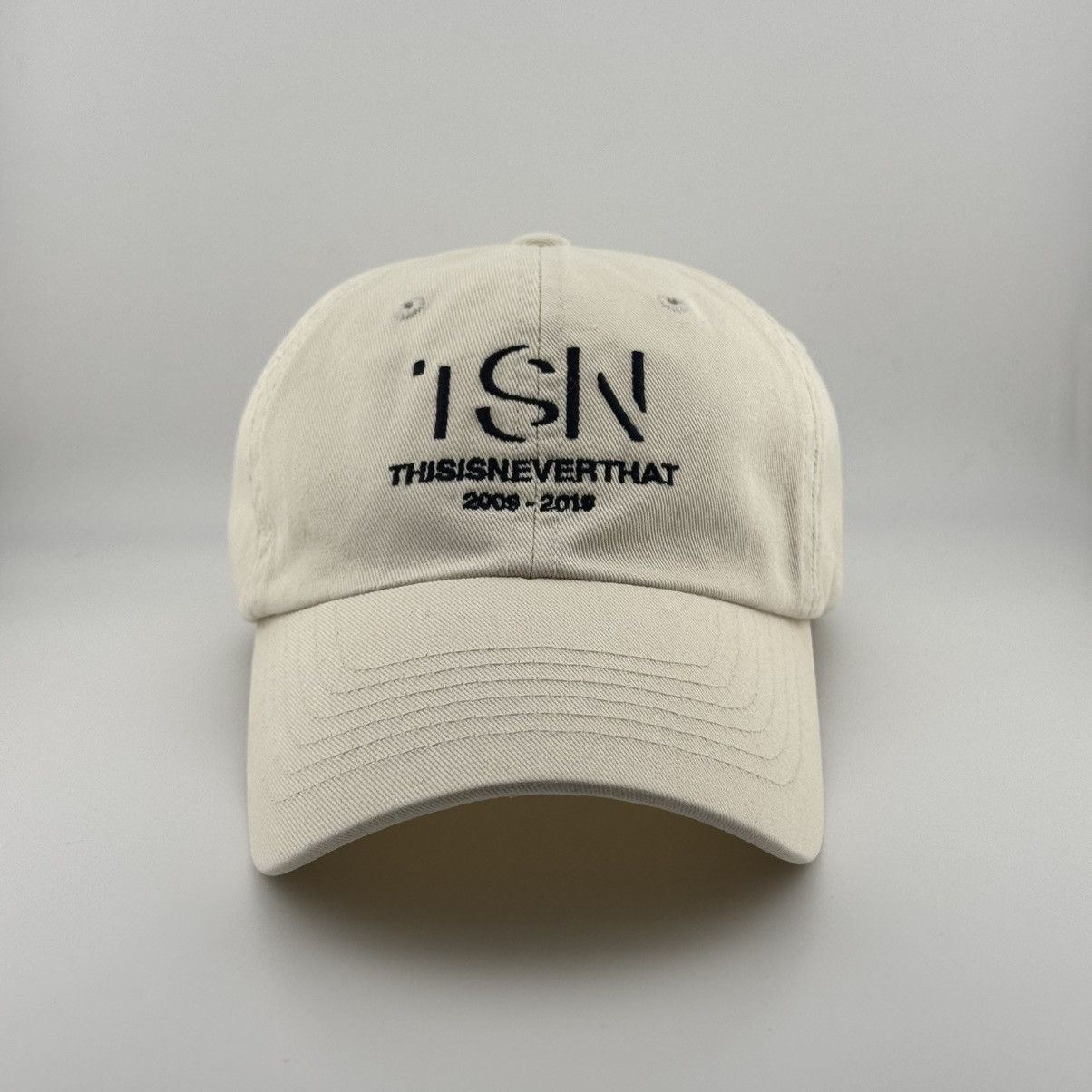 thisisneverthat Thisisneverthat 10th Anniversary Cap Beige Korea Size ONE SIZE - 3 Thumbnail